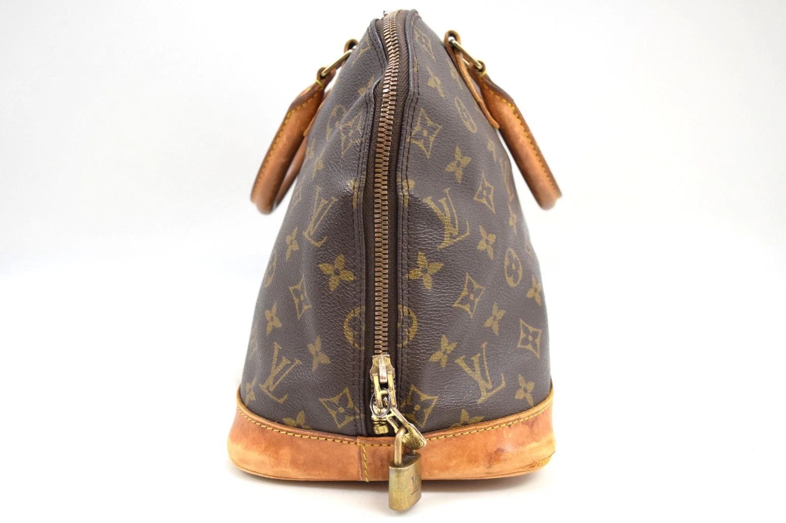 Louis Vuitton Auth Louis Vuitton Alma PM Hand Bag Monogram Canvas M51130 Size ONE SIZE - 3 Thumbnail