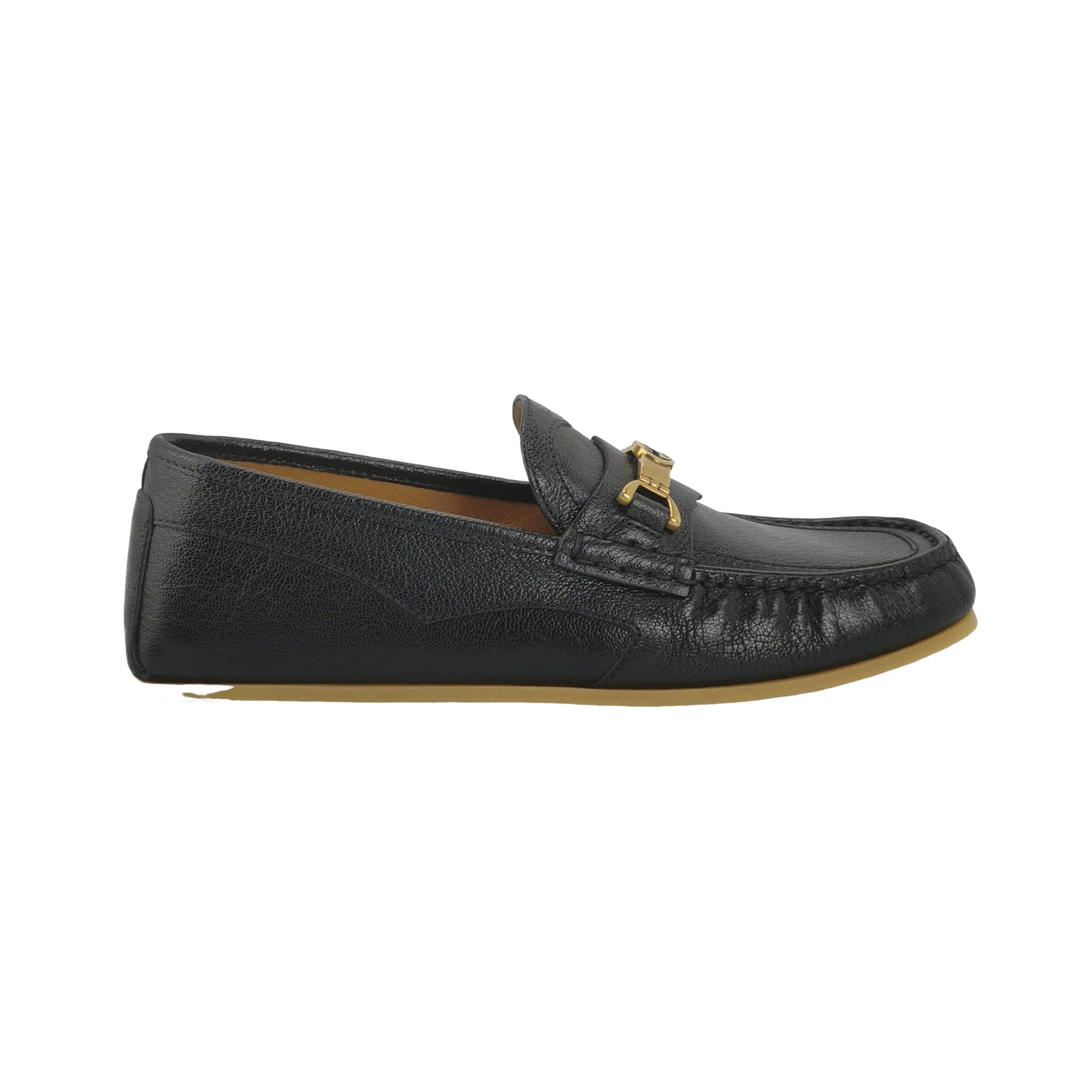 Gucci Gucci Double G Buckle Leather Loafers Size 39.5 Size US 6 / EU 39 - 1 Thumbnail