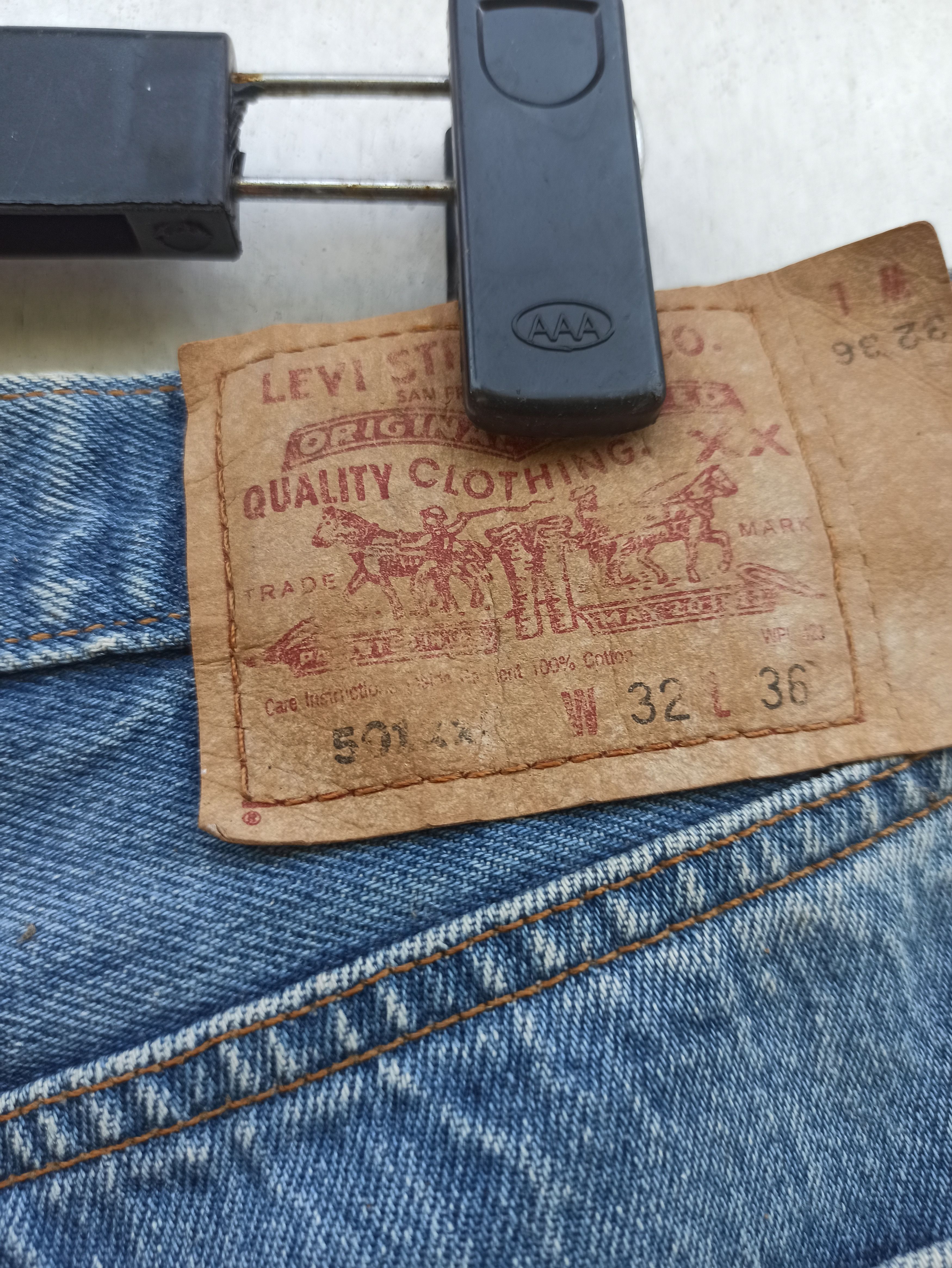 Levi's × Vintage Vintage 90' 501xx Levis Strauss Made in Mexico Size US 31 - 7 Thumbnail