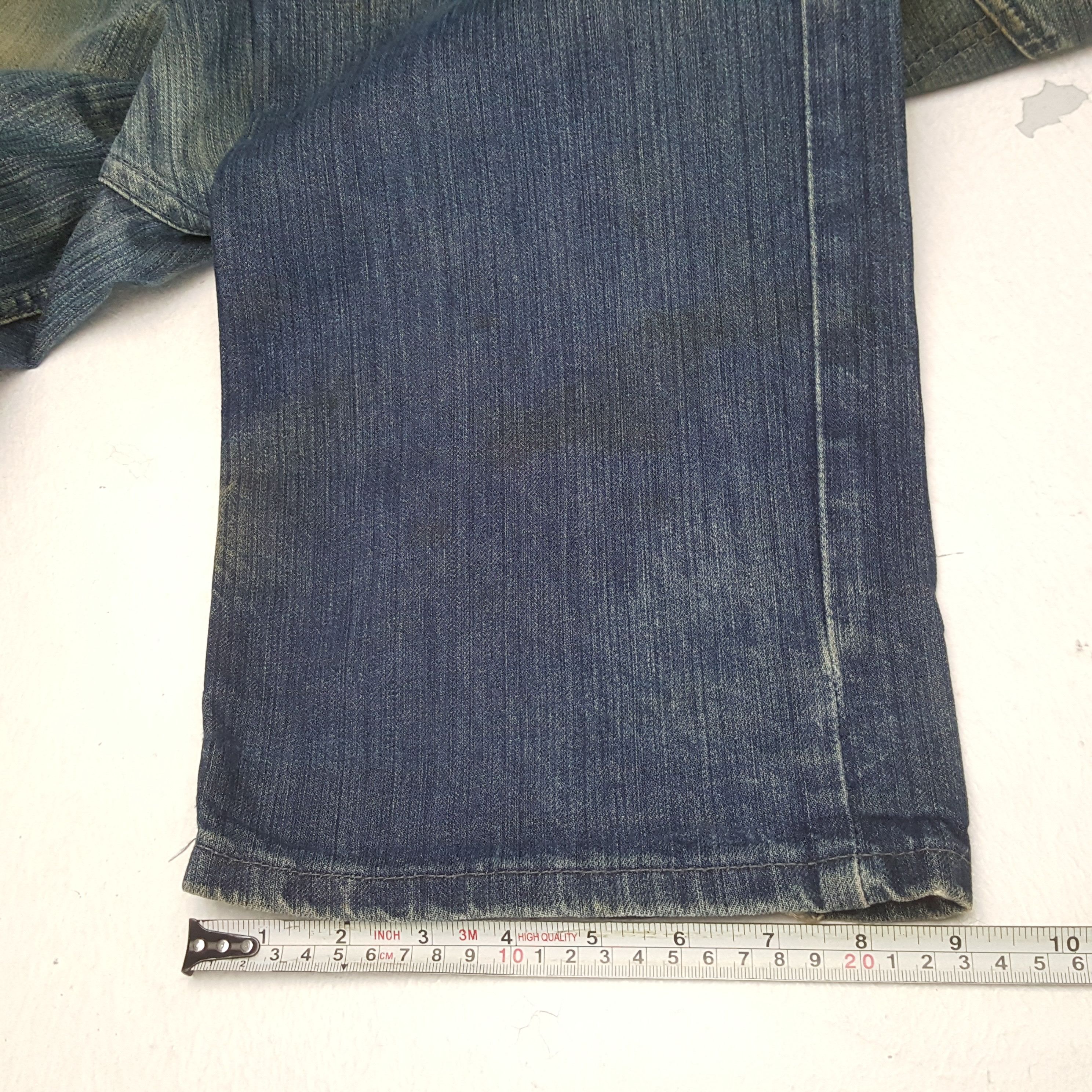 Stussy × Vintage Vintage STUSSY Streetwear Skateboard Logo Custom Style Jean Size US 33 - 11 Thumbnail