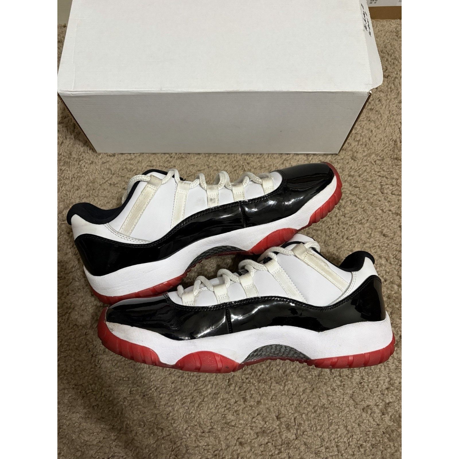 Jordan Brand Size 10.5 - Jordan 11 Retro Low Concord Bred (AV2187-160) Size US 10.5 / EU 43-44 - 3 Thumbnail