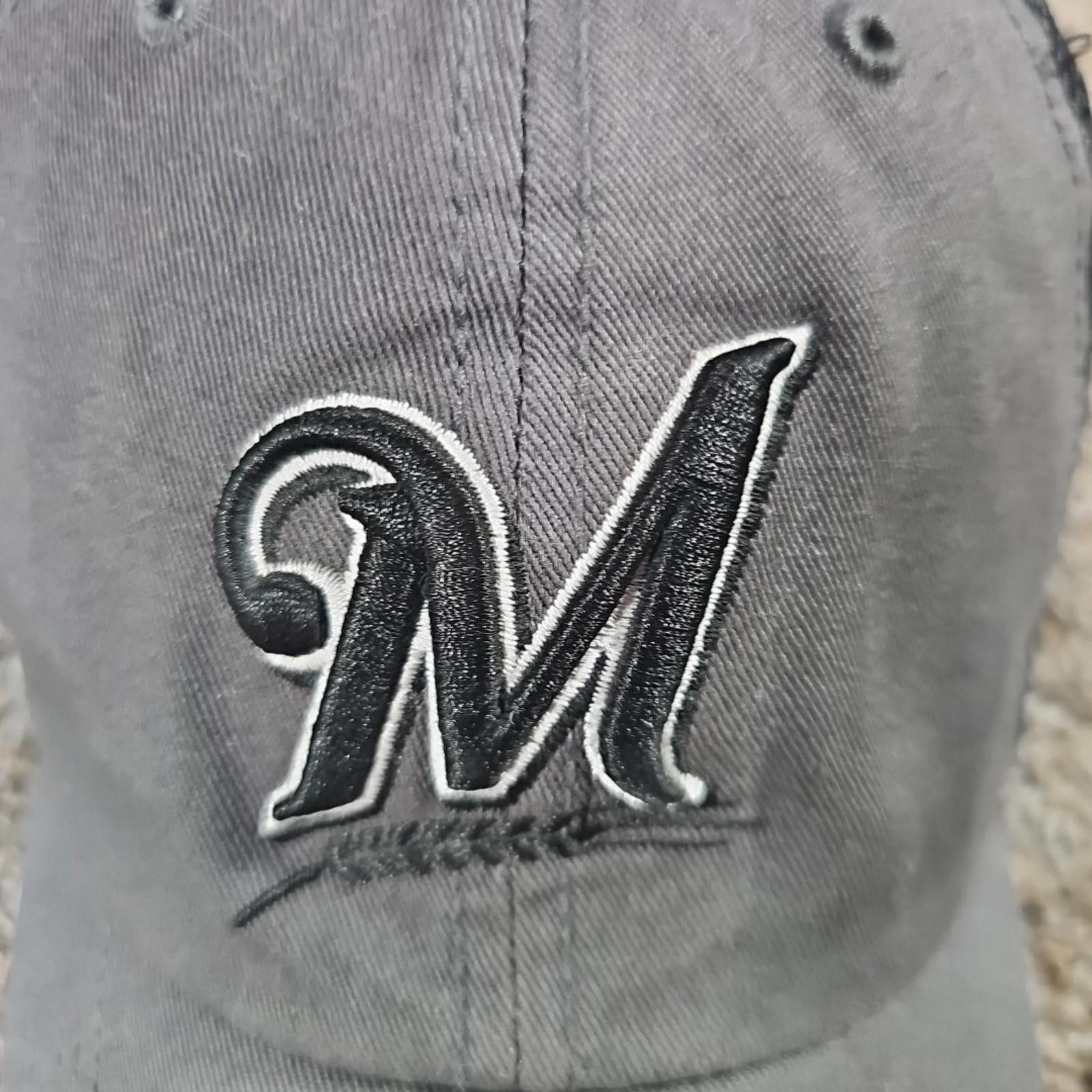 47 Gray '47 Fitted Closer Milwaukee Brewers Hat Size ONE SIZE - 3 Thumbnail