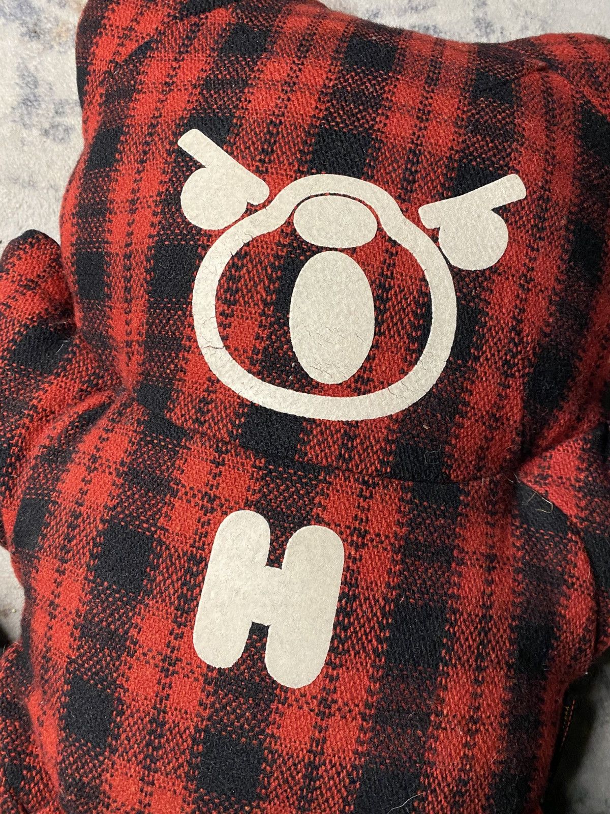 Hysteric Glamour Hysteric Glamour Bear Plaid Red Pillow Size ONE SIZE - 3 Thumbnail