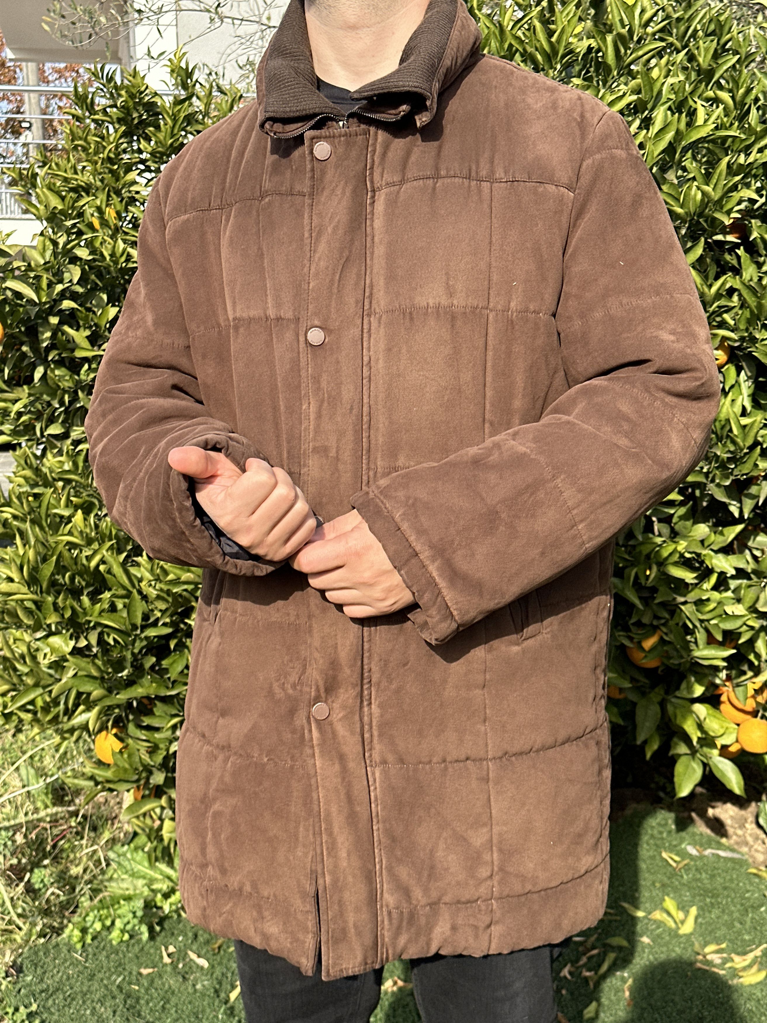 Canali Canali Sportswear Suede Rain Wind Tech Weatherproof Size 52 Size US L / EU 52-54 / 3 - 4 Thumbnail