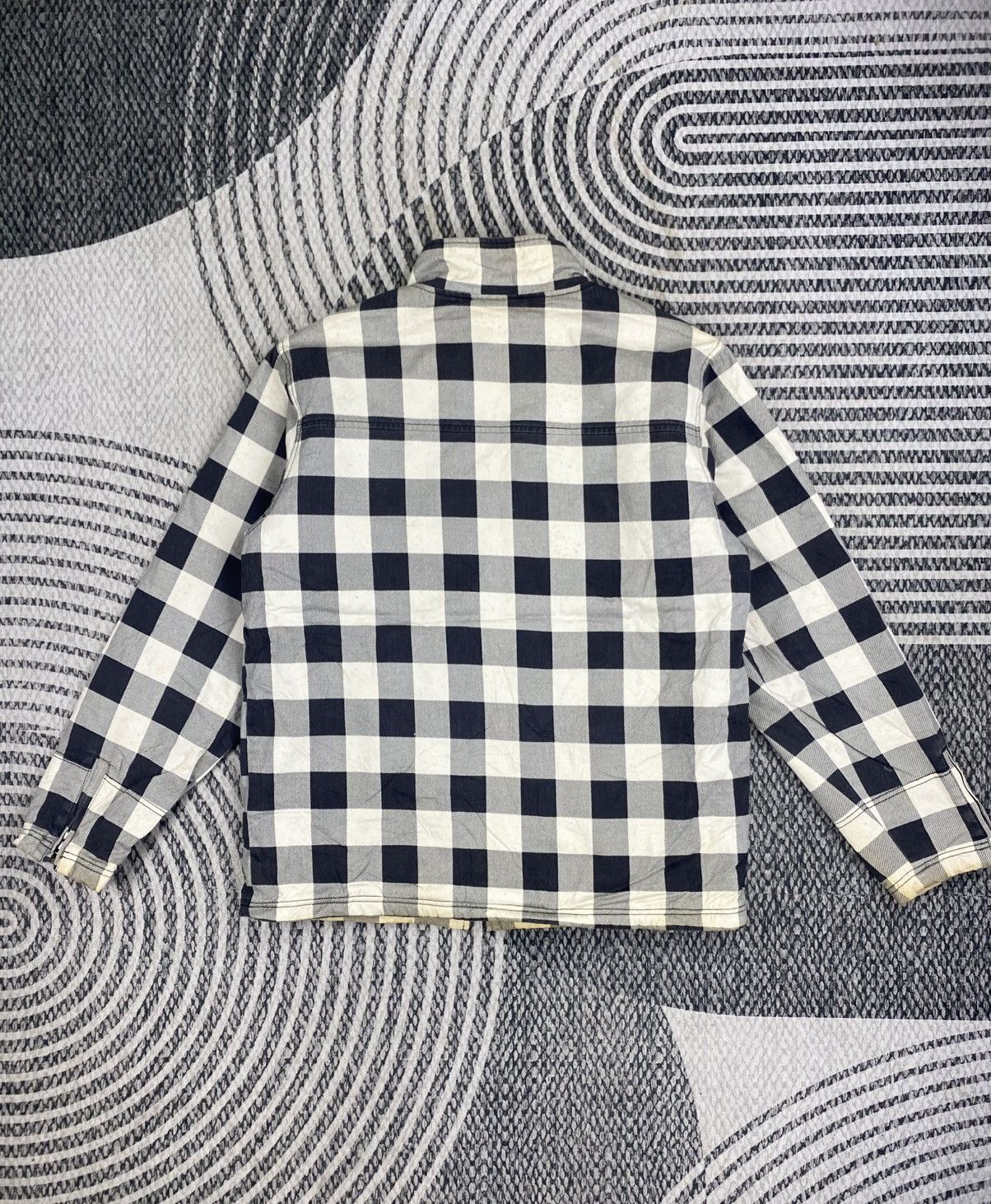 Airwalk Vintage Airwalk Zip-Up Checked Jacket Size US M / EU 48-50 / 2 - 2 Thumbnail