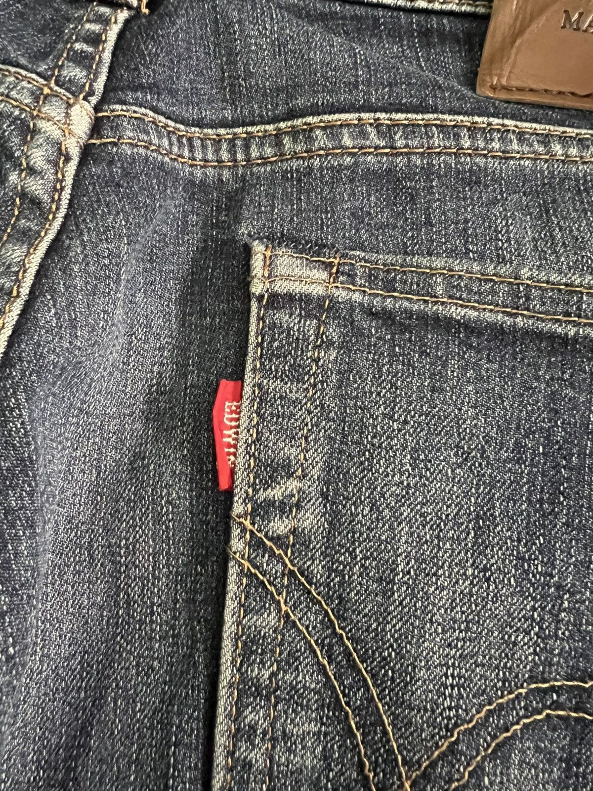 Edwin × Hysteric Glamour × If Six Was Nine 💥Baggy💥Vintage Edwin 503 Distress Washed Jean Size US 32 / EU 48 - 14 Thumbnail