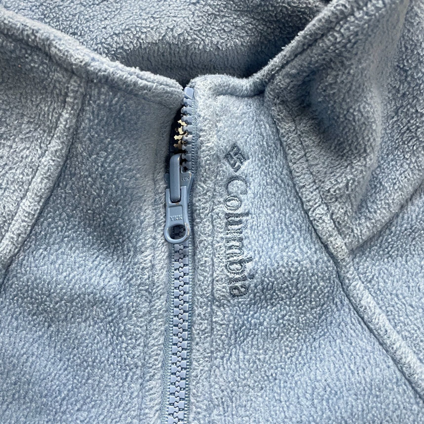 Vintage Columbia Vertex Interchange Core Fleece Jacket Womens XL Blue Full Zip Outdoor Jacket Size XL / US 12-14 / IT 48-50 - 5 Thumbnail