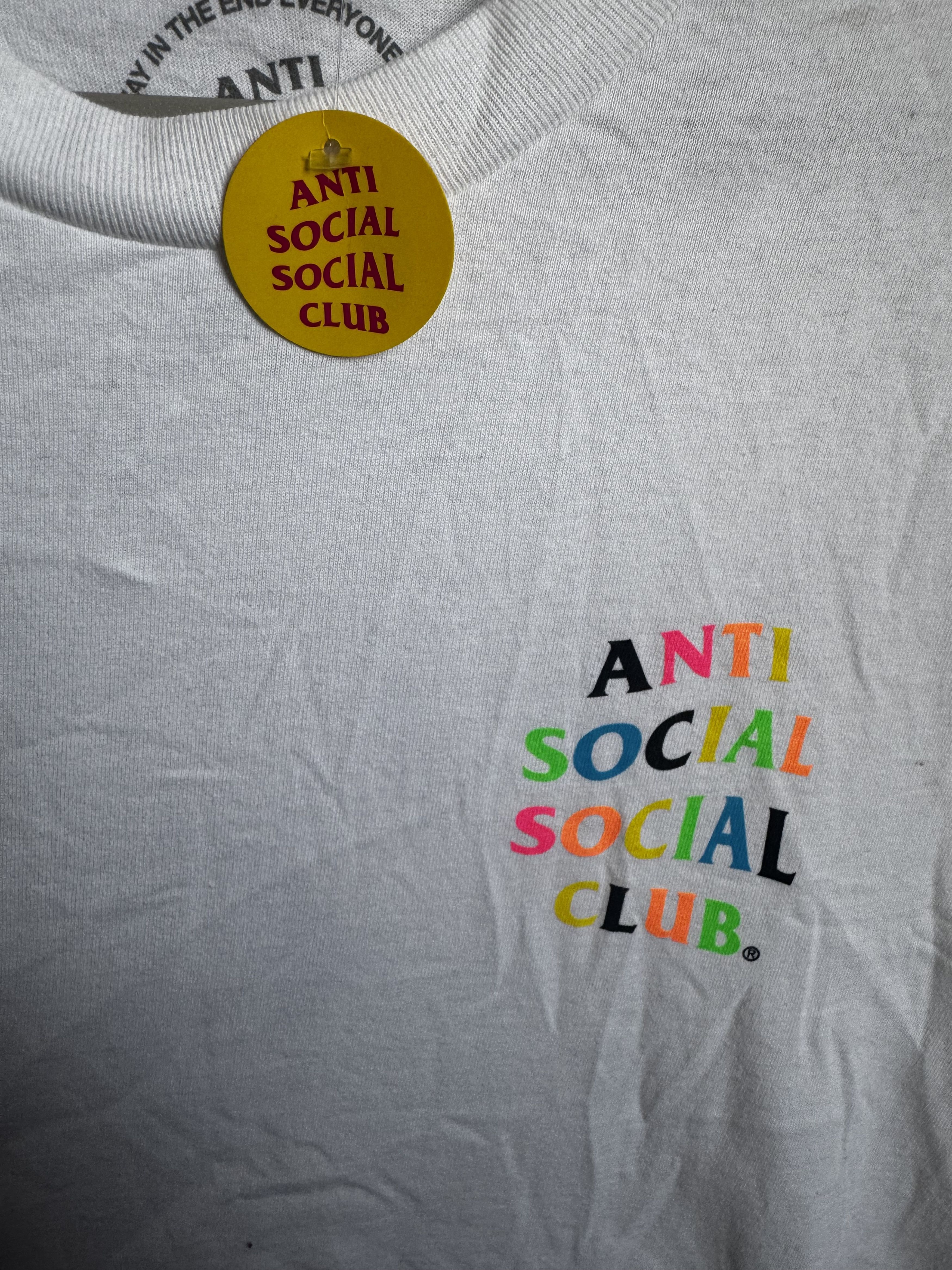 Anti Social Social Club Flowers tee (NEW) Size US L / EU 52-54 / 3 - 2 Thumbnail