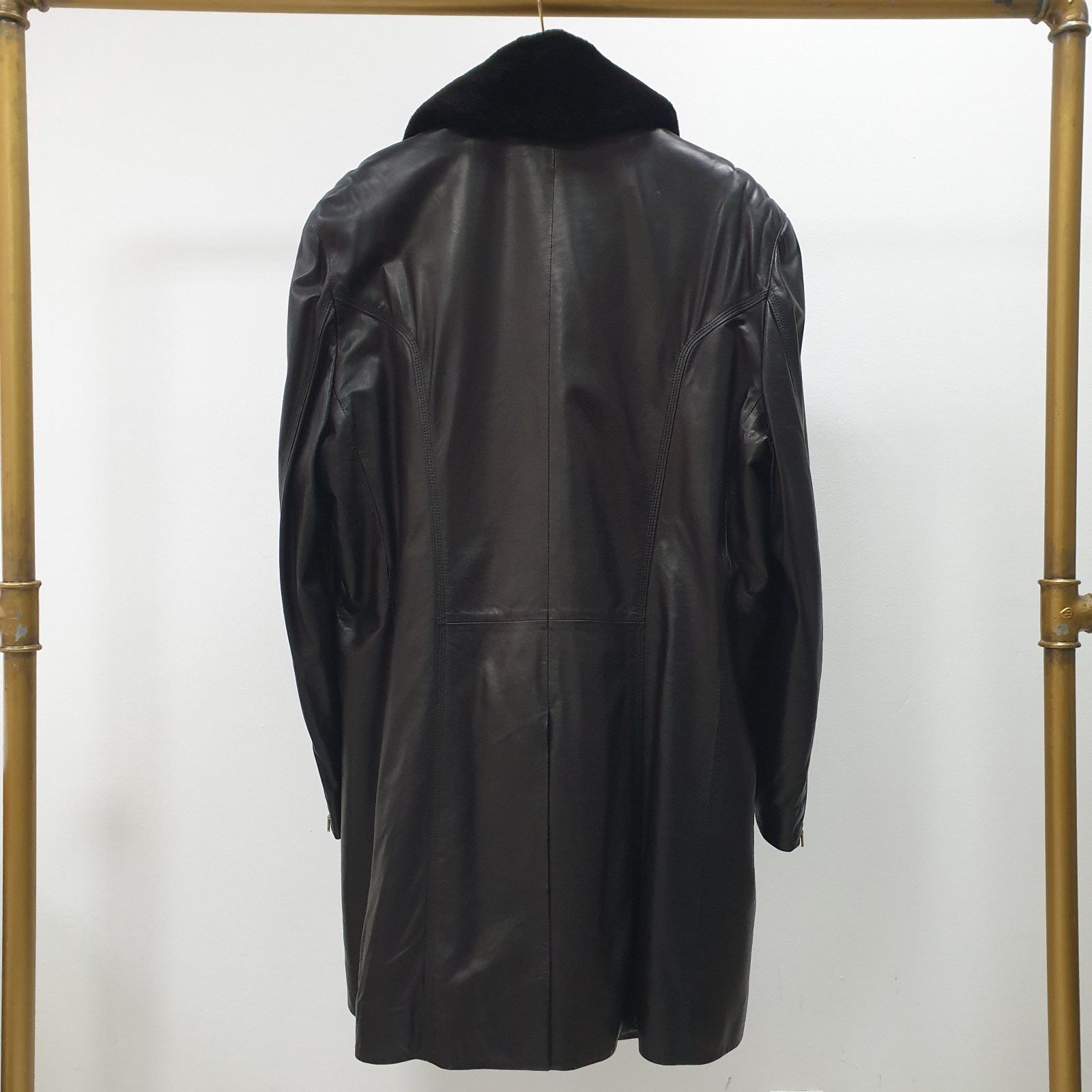 Zilli Zilli leather coat sz. 64 (3XL) Size US XXL / EU 58 / 5 - 4 Thumbnail