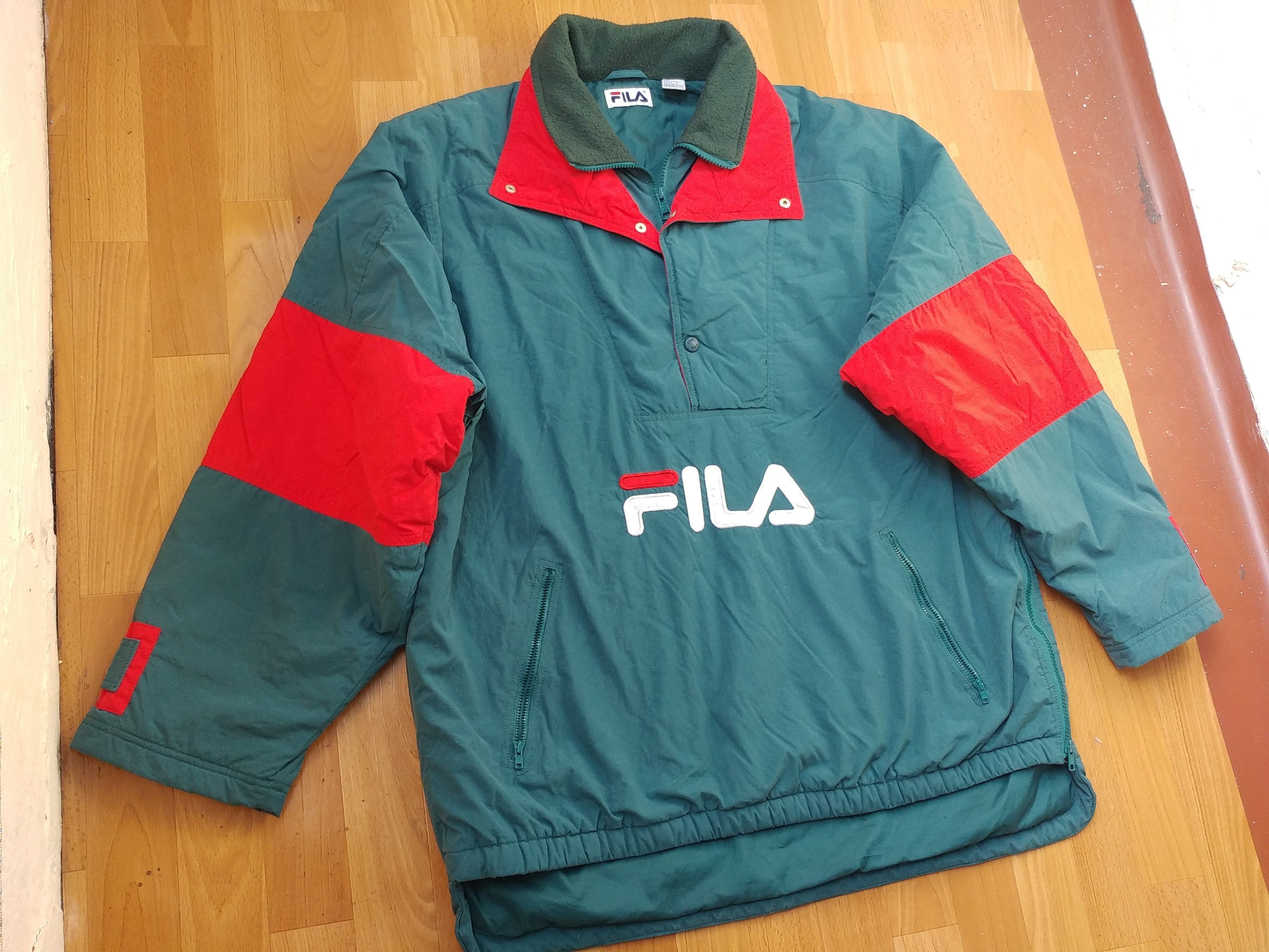 Fila FILA jacket, vintage, 90s hip hop windbreaker skater Y2K L Size US L / EU 52-54 / 3 - 3 Thumbnail