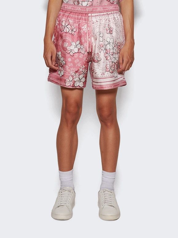 Amiri o1s1wg110825 Bandana Floral Short in Multicolor Size US 36 / EU 52 - 3 Thumbnail