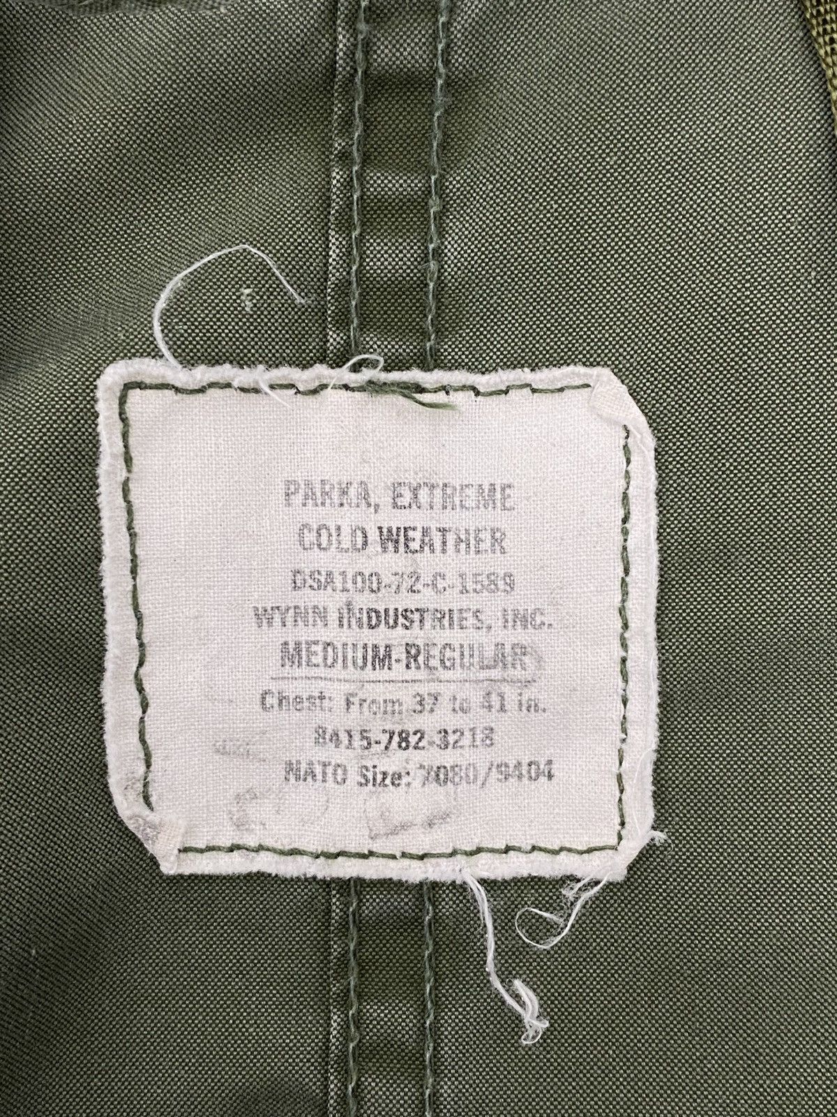 Vintage 1972 Vietnam War Army M-65 Fishtail Parka