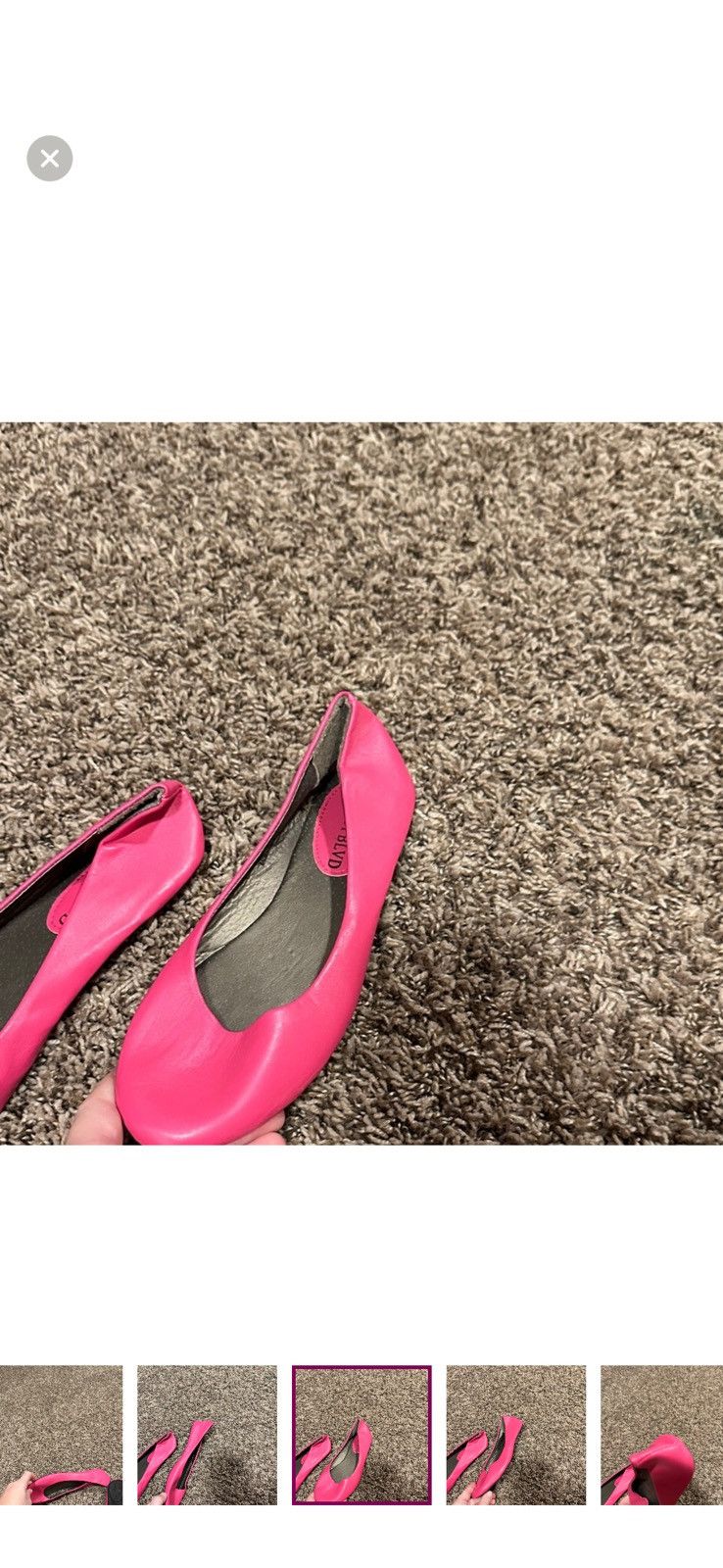 Other Pink flats Size US 7.5 / IT 37.5 - 9 Thumbnail