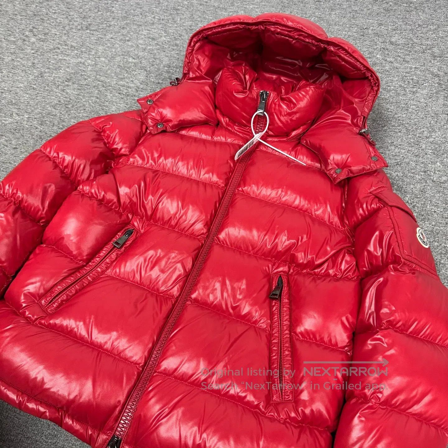 Moncler Moncler size 0 Maire hooded down jacket| Size XS / US 0-2 / IT 36-38 - 3 Thumbnail