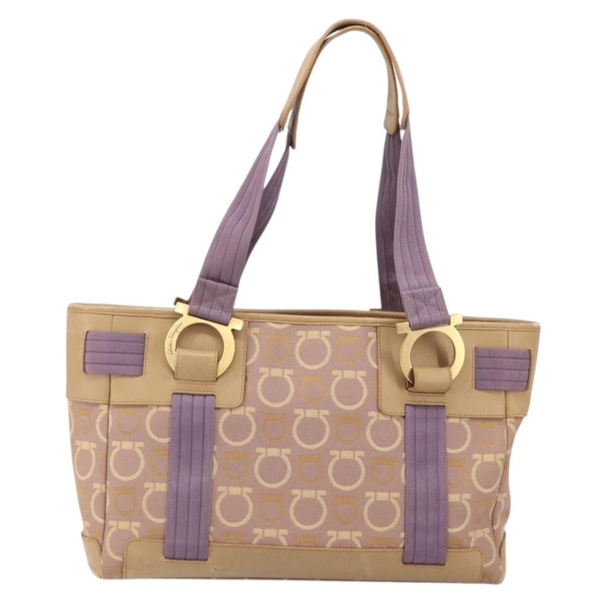 Salvatore Ferragamo Salvatore Ferragamo Gancini Tote Canvas Size ONE SIZE - 1 Thumbnail