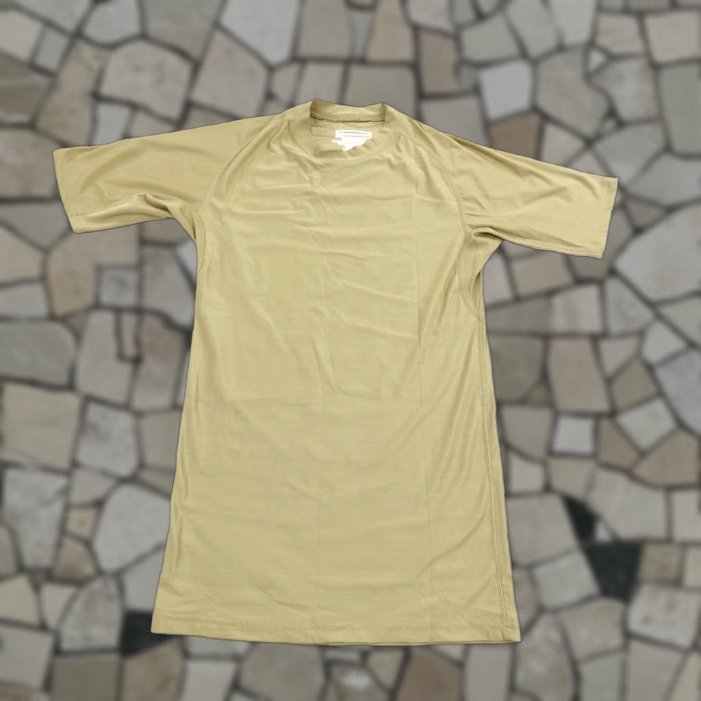 Vintage 5.11 Tactical Shirt Mens M Tan Performance Short Sleeve Base Layer Moisture Wicking Lightweight Athletic Crew Neck Size US M / EU 48-50 / 2 - 1 Thumbnail