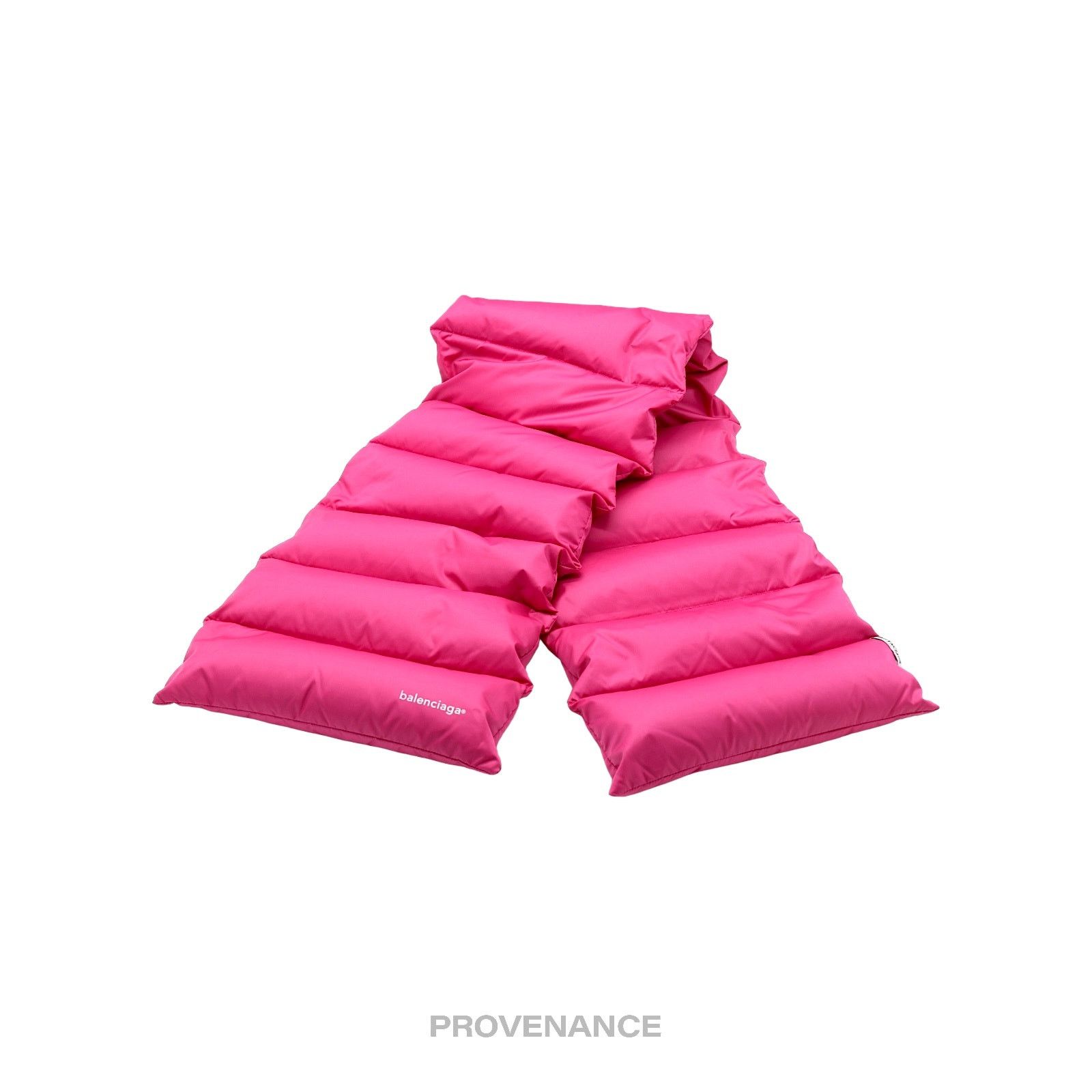 Balenciaga 🔴 Balenciaga Puffer Down Scarf - Pink Size ONE SIZE - 3 Thumbnail