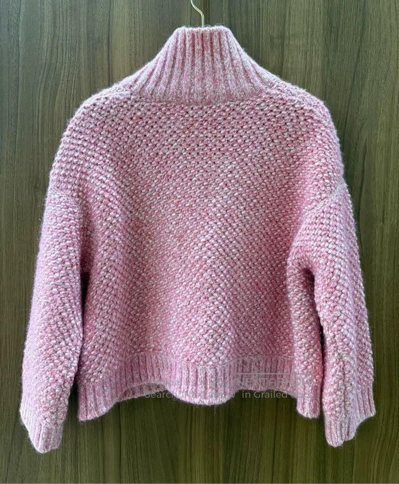 Chanel Chanel Pink tweed zipper jacket Size XS / US 0-2 / IT 36-38 - 2 Thumbnail