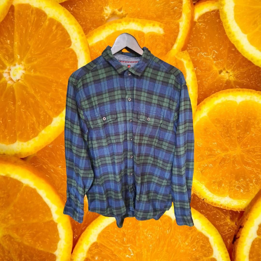 Other Woolrich Blue and Green Plaid Flannel Shirt Size XL Size US XL / EU 56 / 4 - 1 Thumbnail