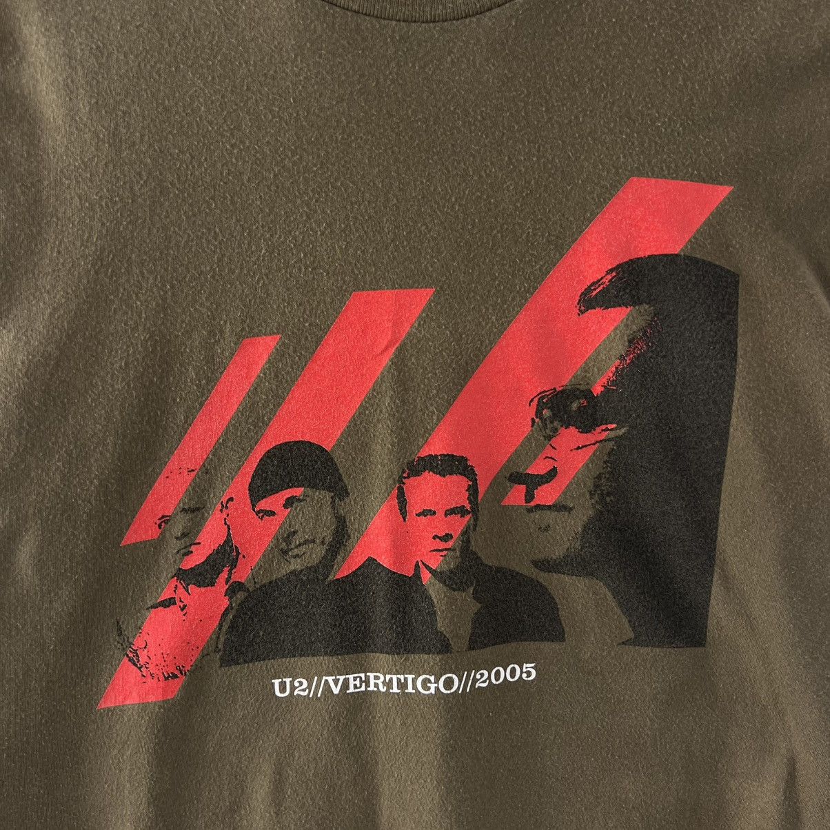 Band Tees Vintage 2005 U2 Big Logo Rock Band Tour T-Shirt Size US M / EU 48-50 / 2 - 4 Thumbnail