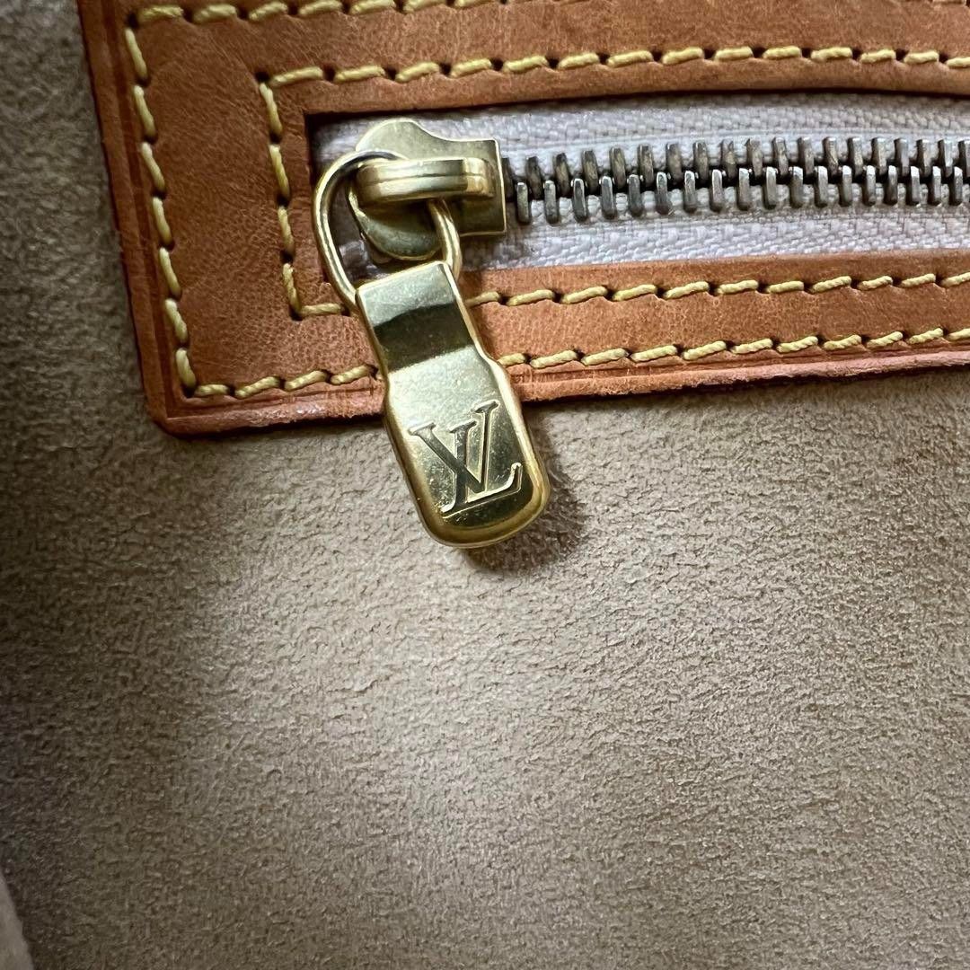 Louis Vuitton Louis Vuitton - Hampstead MM Damier Azur Handbag Leather Size ONE SIZE - 4 Thumbnail