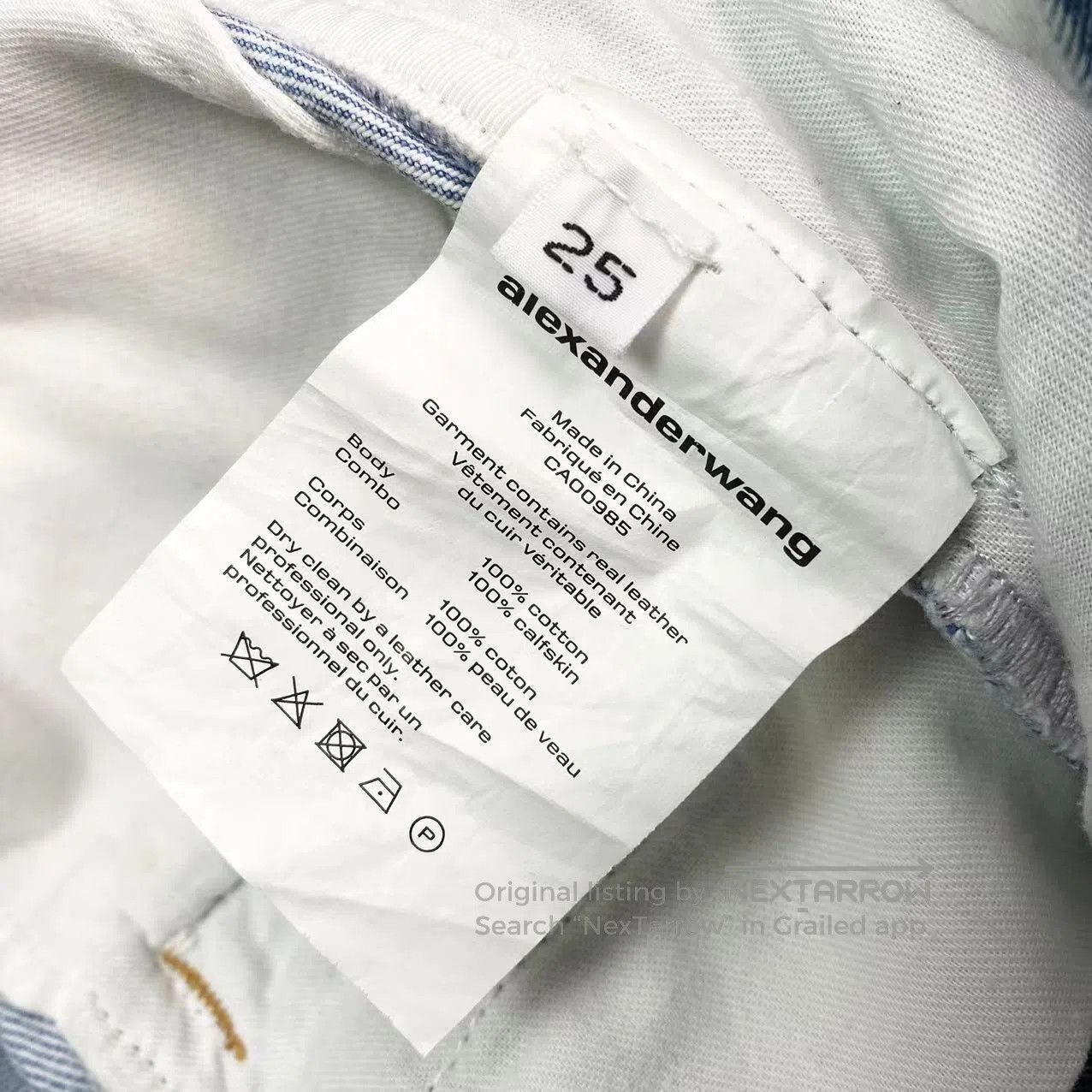 Alexander Wang Alexander Wang slit skirt| Size 25" / US 0 / IT 36 - 4 Thumbnail