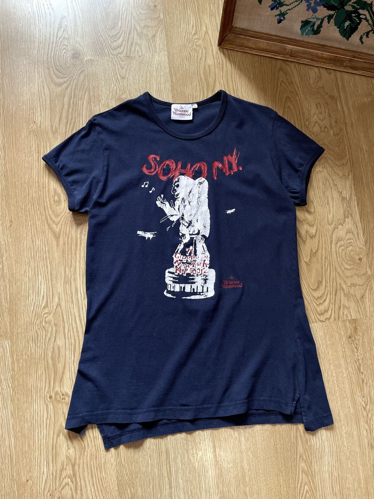 Vintage Vintage Vivienne Westwood Asymmetric King Kong Soho NY Tee Size US M / EU 48-50 / 2 - 10 Thumbnail