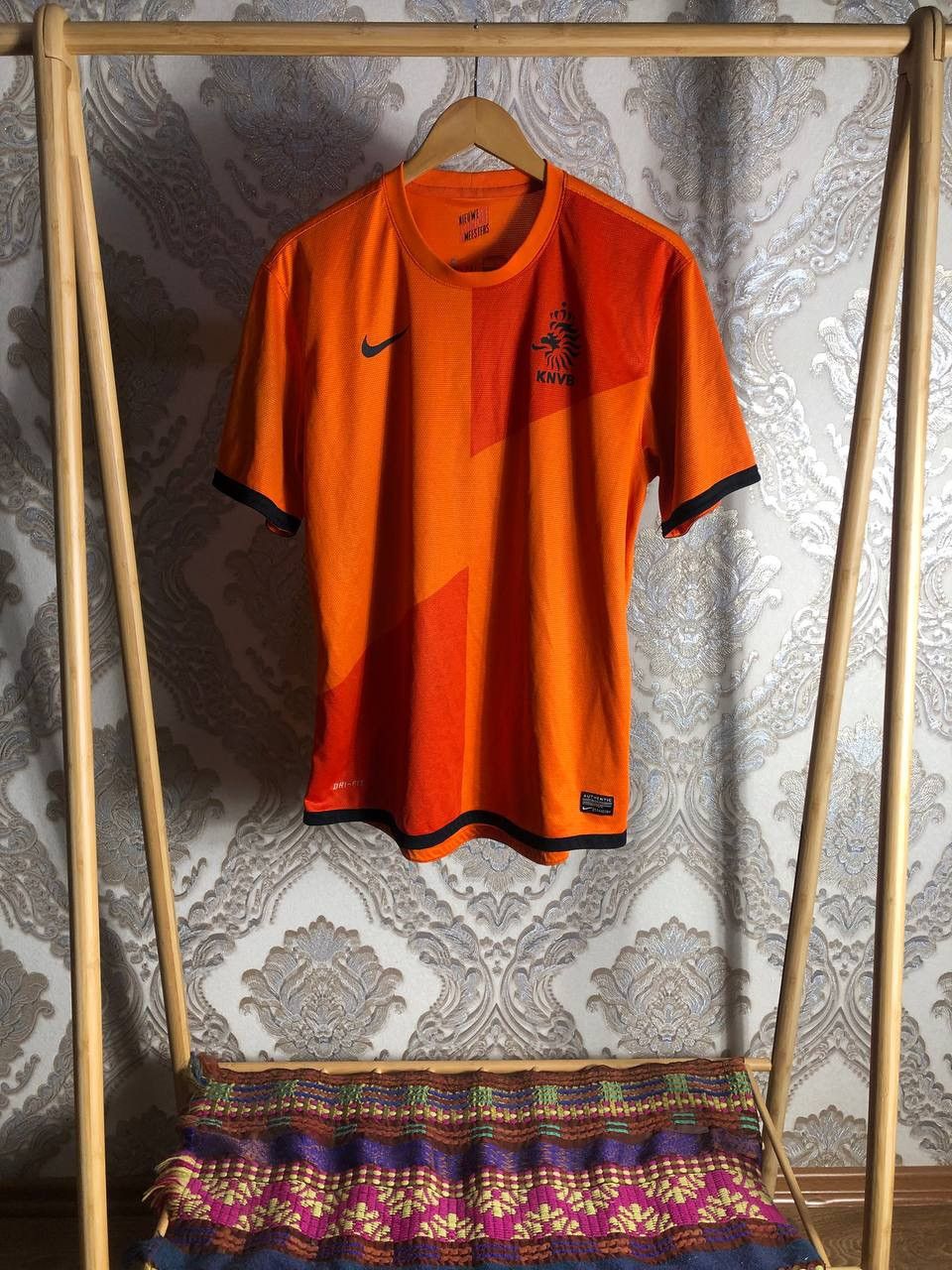 Nike × Vintage VERY RARE NIKE NETHERLANDS KNVB SOCCER JERSEY BLOKECORE Y2K Size US L / EU 52-54 / 3 - 1 Thumbnail