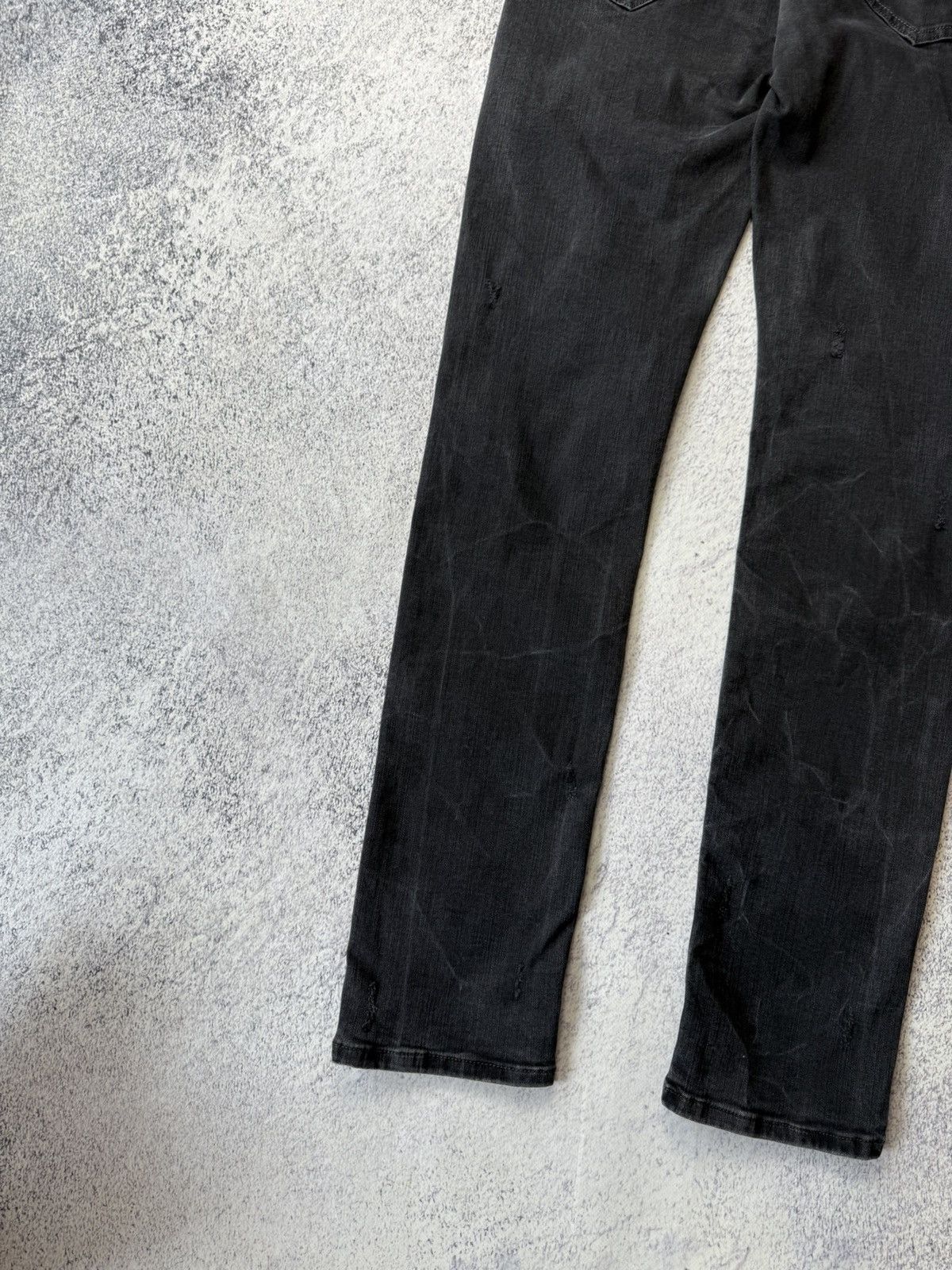 Japanese Brand Vintage True Religion Black Jeans Chief Keef Awant Garde Size US 36 / EU 52 - 8 Thumbnail