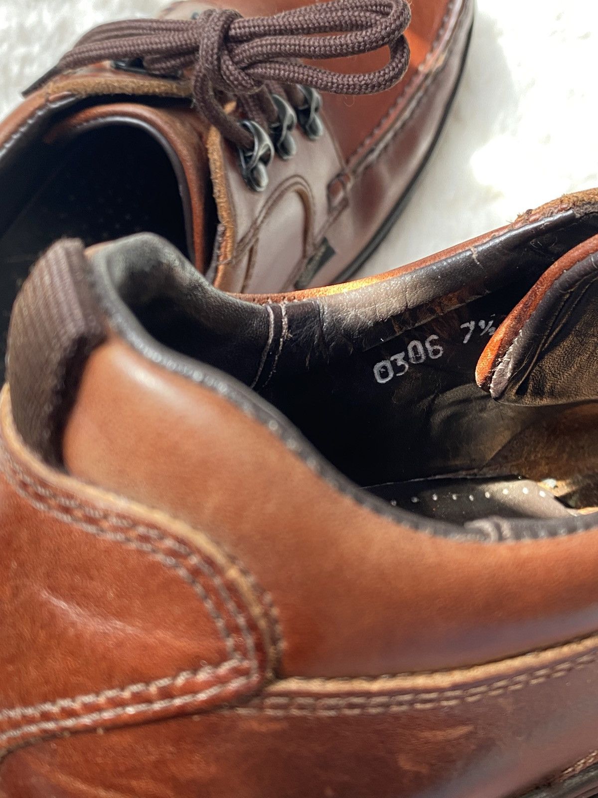Paraboot Paraboot Leather Shoes – Size 7 1/2 (fits more like EU 42) Size US 8.5 / EU 41-42 - 7 Thumbnail