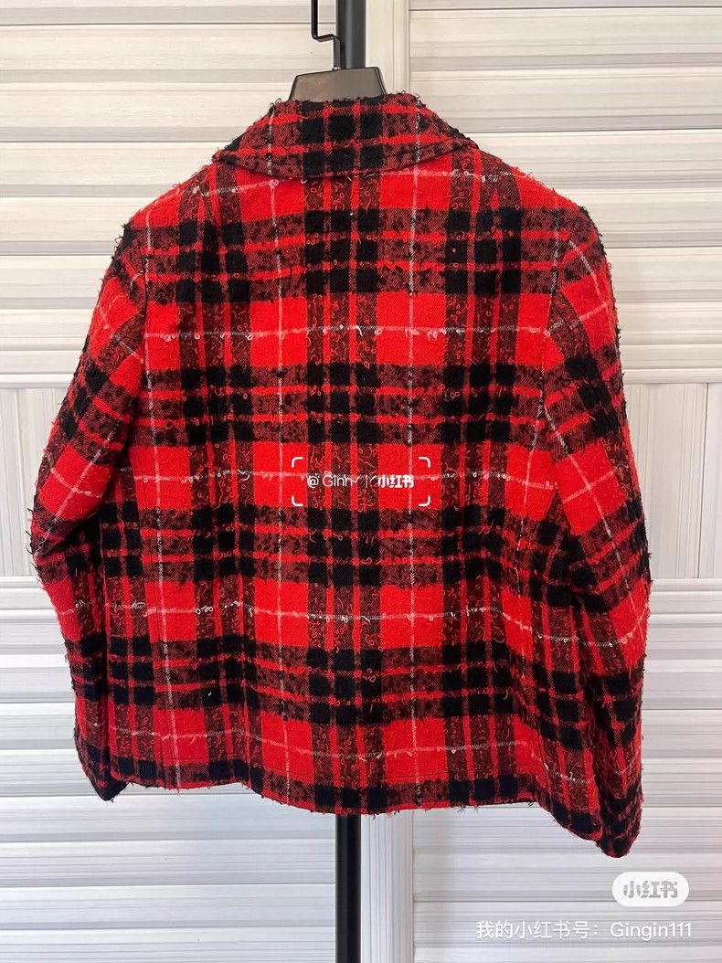 Comme des Garcons Comme Des Garcons Red plaid woolen suit Size M / US 6-8 / IT 42-44 - 2 Thumbnail