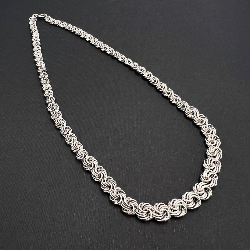 Sterling Silver Vintage Sterling Silver 925 Necklace Chain 44cm 29.3g Size ONE SIZE - 3 Thumbnail
