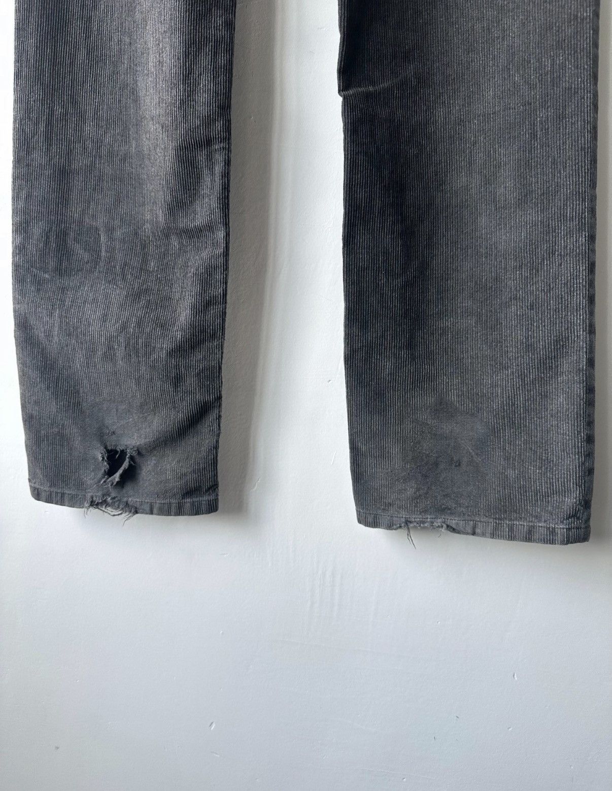 Helmut Lang Helmut Lang vintage corduroy black denim K7 Size US 32 / EU 48 - 4 Thumbnail