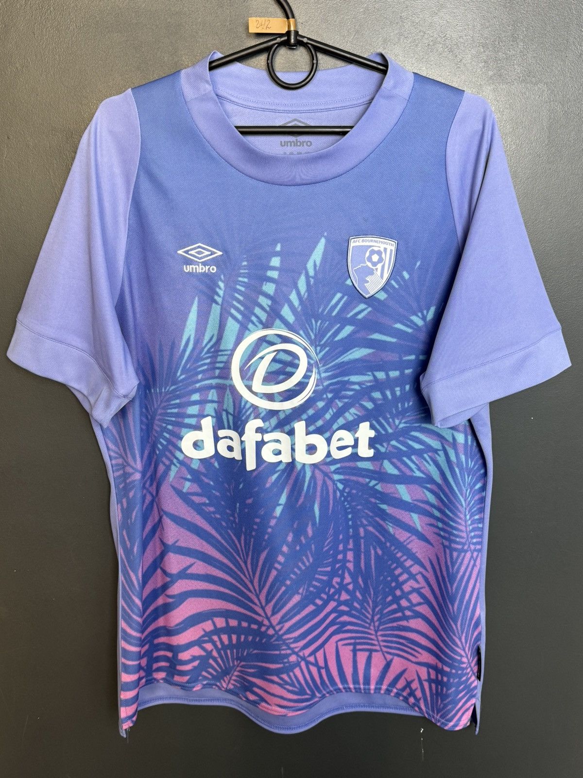 Umbro Bournemouth 22/23 Away Billing Football Jersey Size XL / US 12-14 / IT 48-50 - 2 Thumbnail