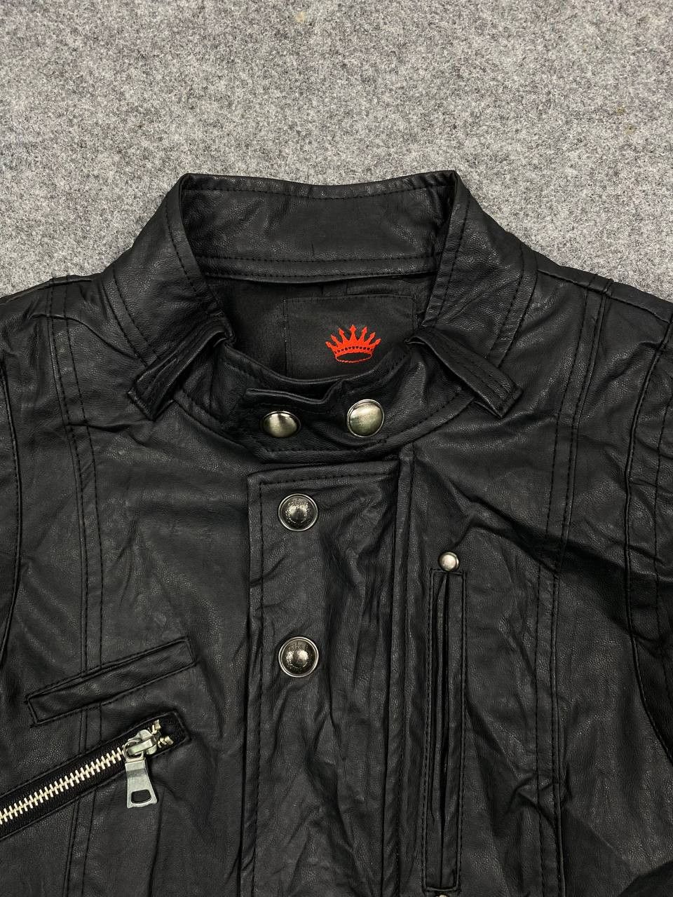 Japanese Brand maison gilfy synthetic leather jacket nice design Size US M / EU 48-50 / 2 - 2 Thumbnail