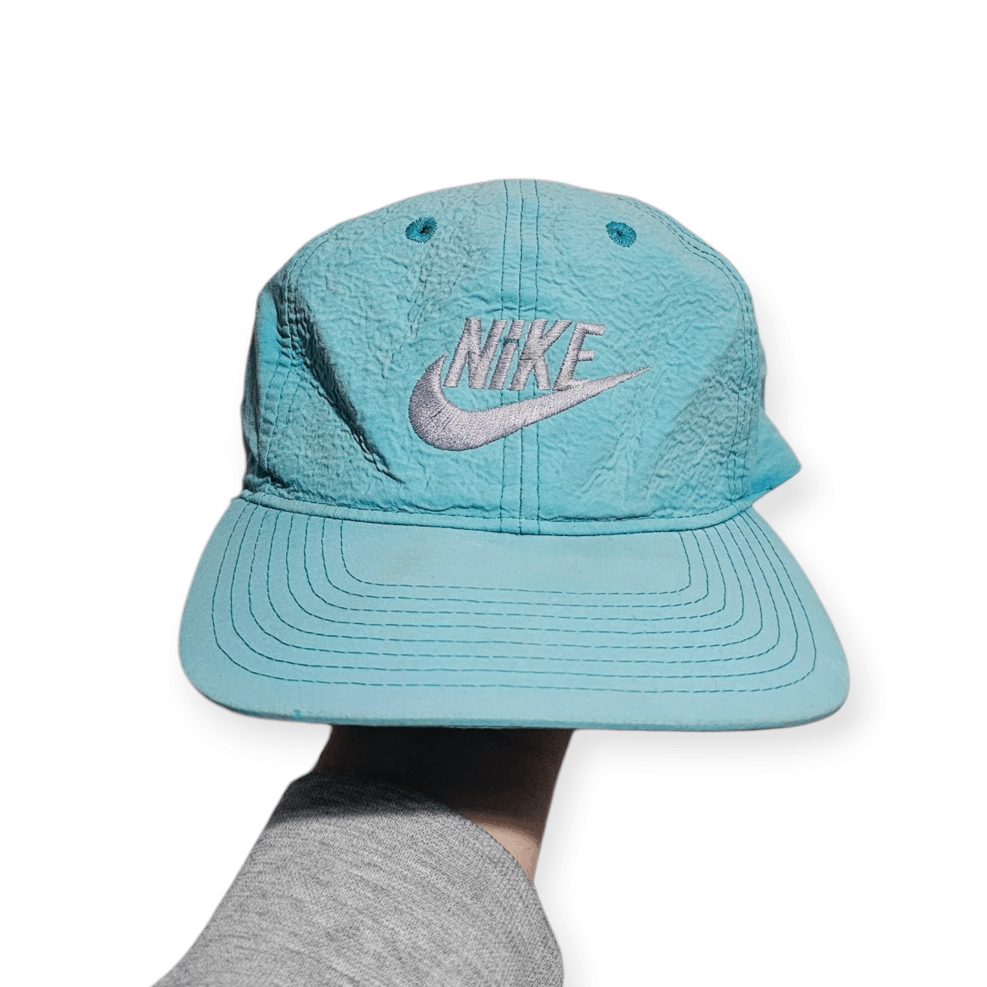 Nike 80's Nylon Baby Blue Hat