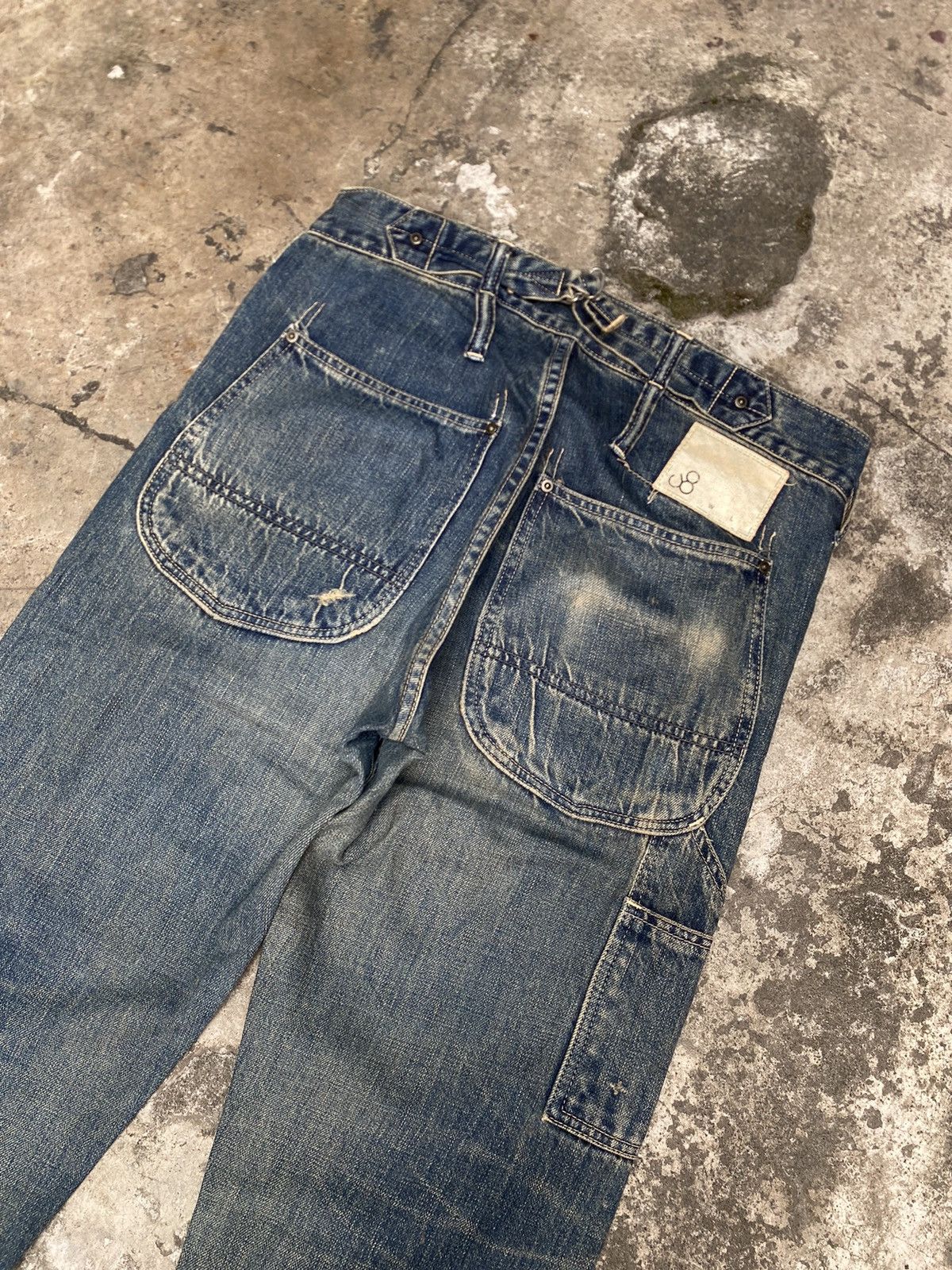 Johnbull Vintage Johnbull Selvedge Carpenter Buckleback Denim Size US 32 / EU 48 - 3 Thumbnail