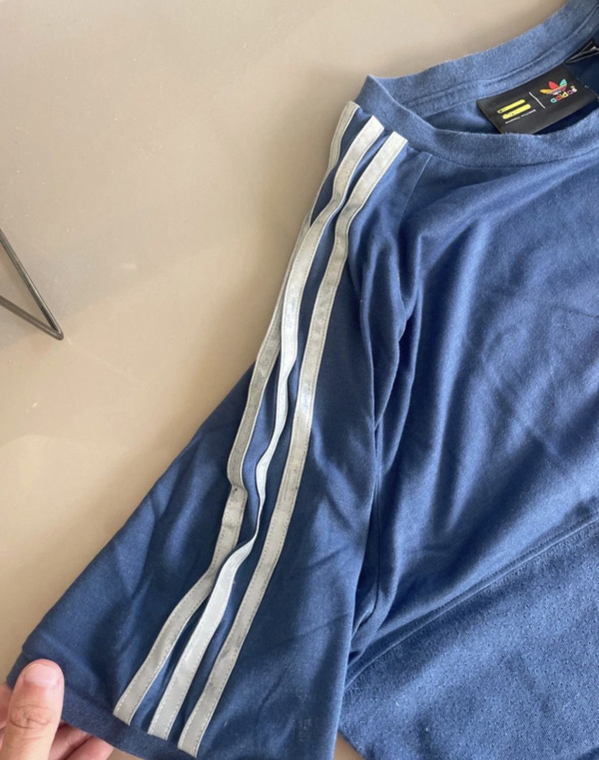Adidas × Pharrell tee shirt « hu man » Size US L / EU 52-54 / 3 - 4 Thumbnail