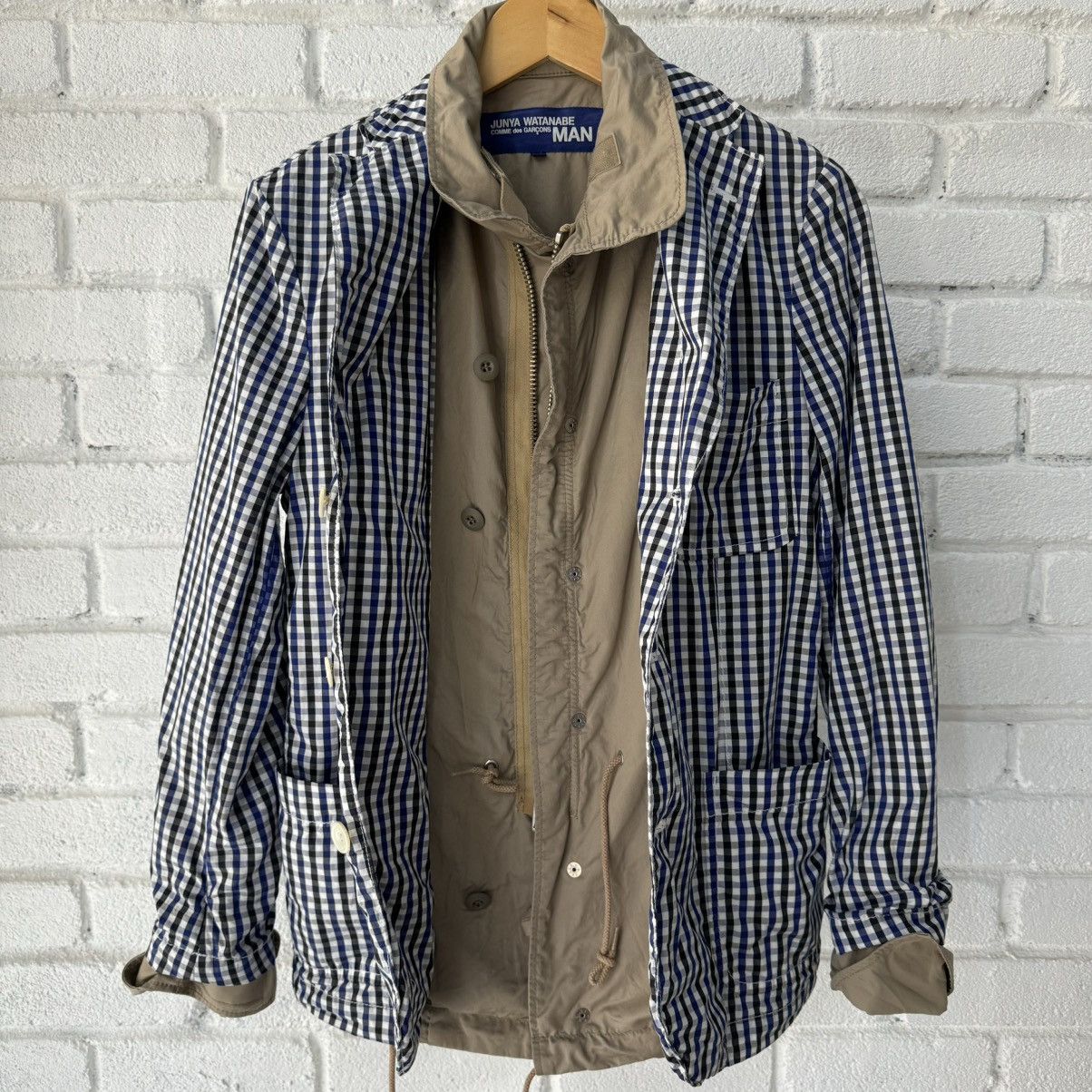 Comme des Garcons × Junya Watanabe SS09 Junya Watanabe 2 Ways Reversible Blazer Jacket Size US S / EU 44-46 / 1 - 4 Thumbnail