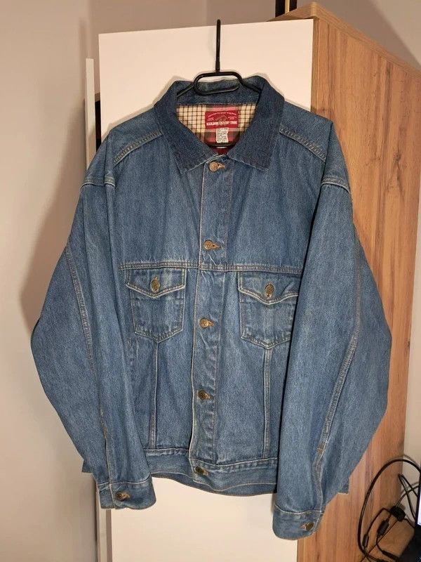 Marlboro Classics Vintage Malboro Denim Jacket XL Size US XL / EU 56 / 4 - 2 Thumbnail