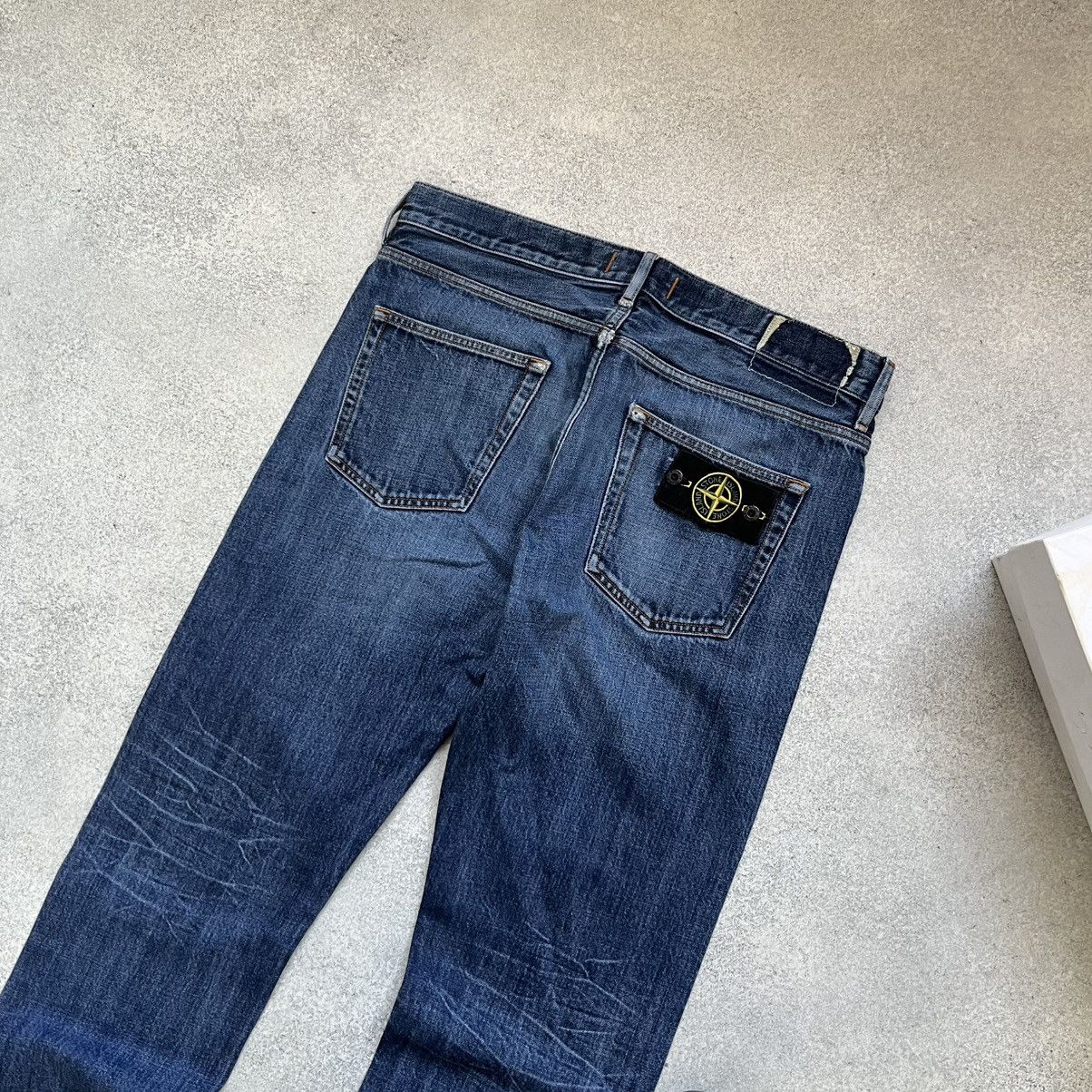 Stone Island STONE ISLAND Jeans Wash Blue Denim Vintage Y2k Affliction Size US 32 / EU 48 - 3 Thumbnail