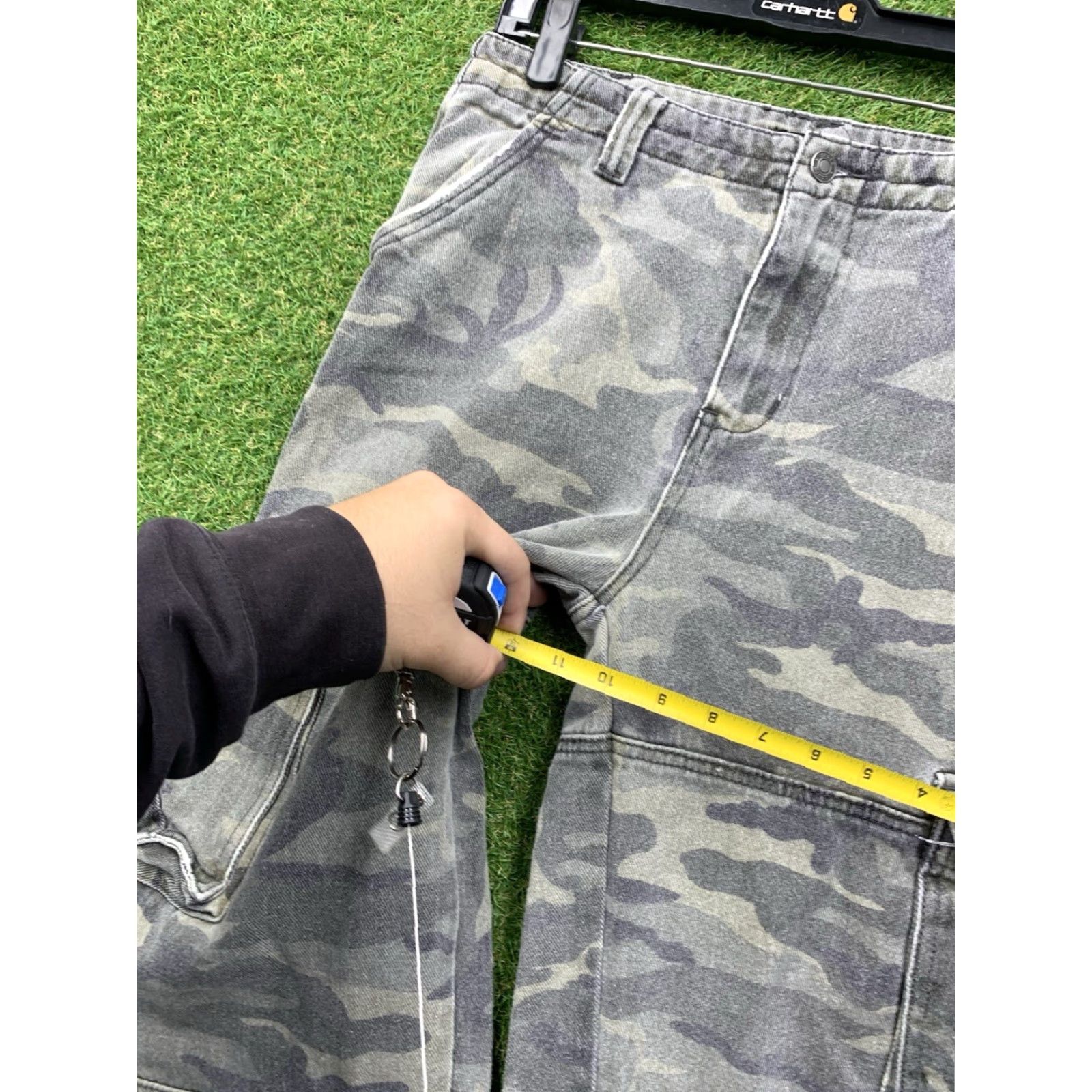 Jaded London Jaded London Camo Cargo Pants Womens 32 Skater Military Grunge Casual y2k 90s Size 24" / US 00 / IT 34 - 7 Thumbnail