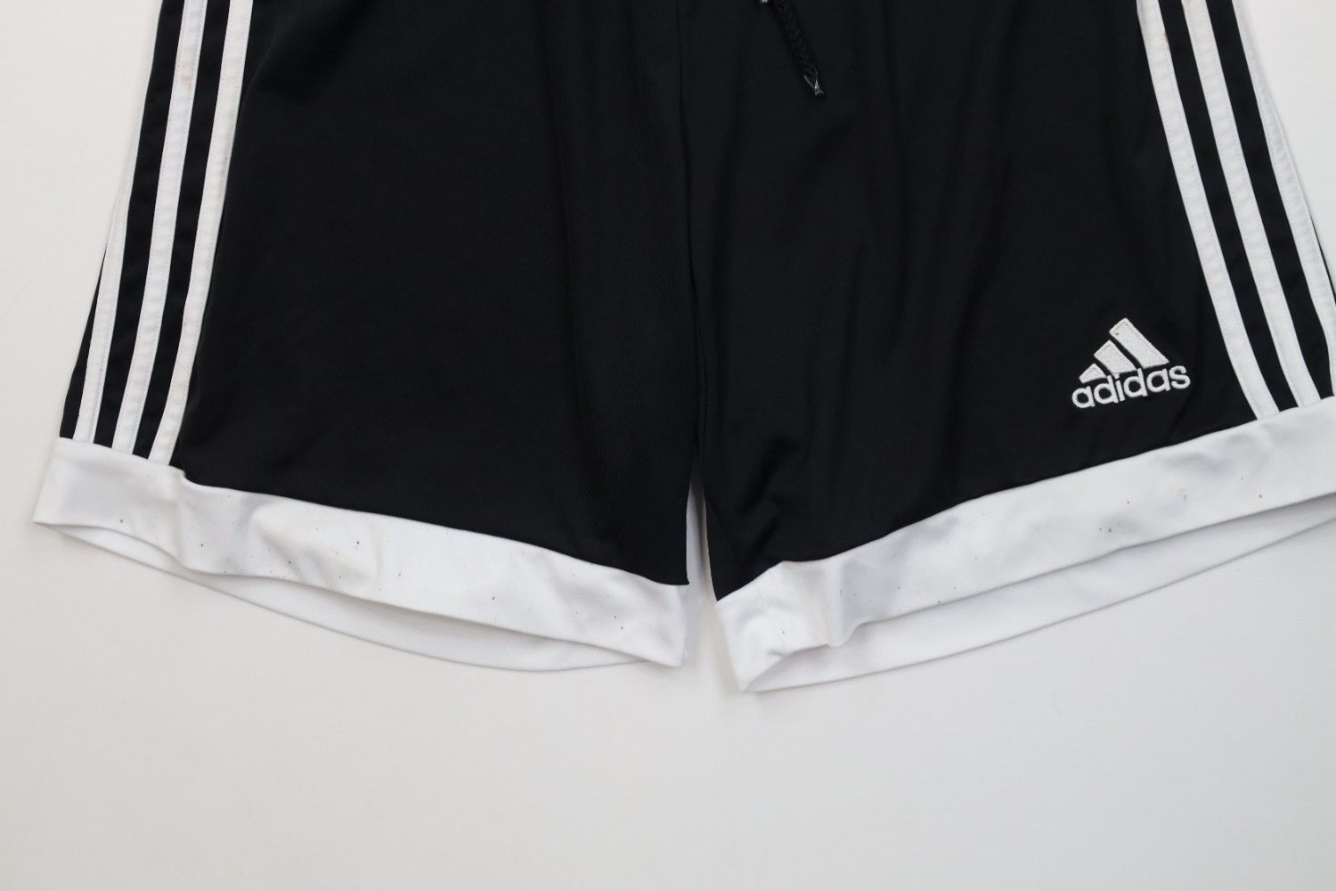 Adidas Vintage Y2K Adidas Running Jogging Soccer Shorts Black Size US 32 / EU 48 - 4 Thumbnail