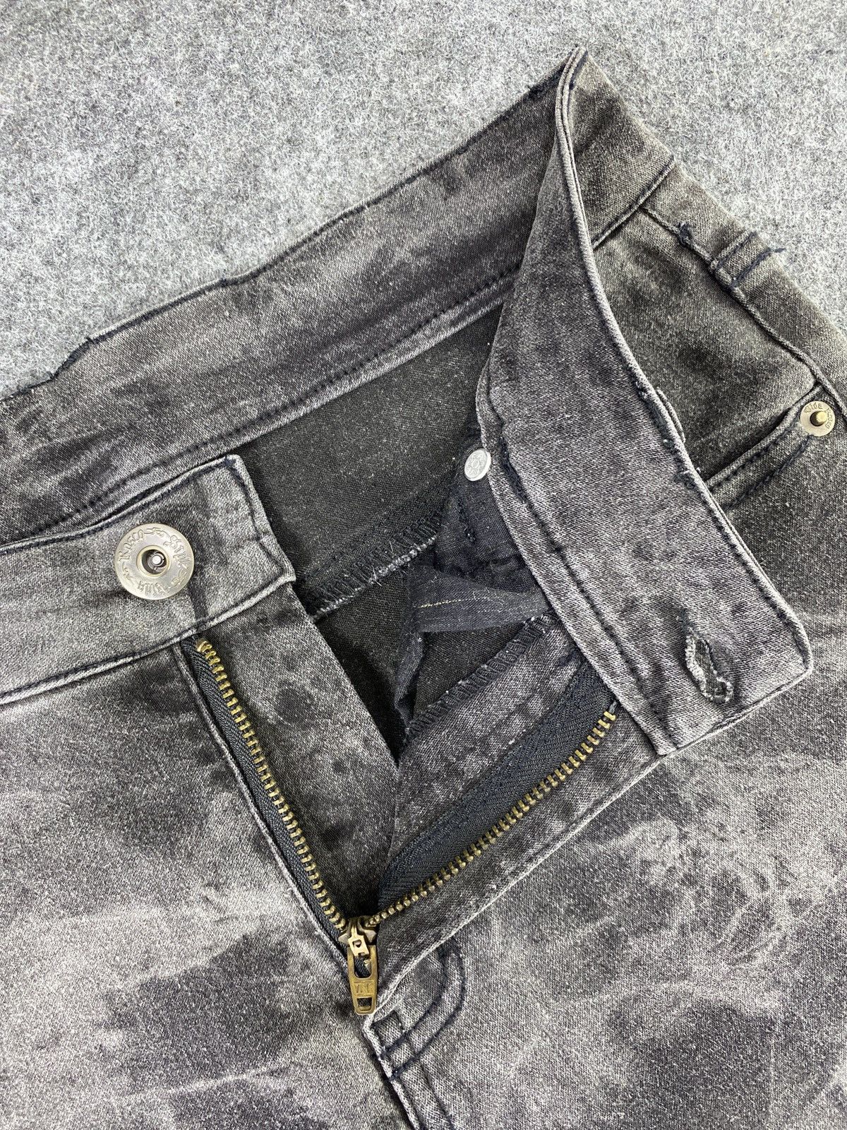 Japanese Brand × Jean Japanese Brand Japanese Punk seditionaries Jeans - J1078 Size US 27 - 7 Thumbnail