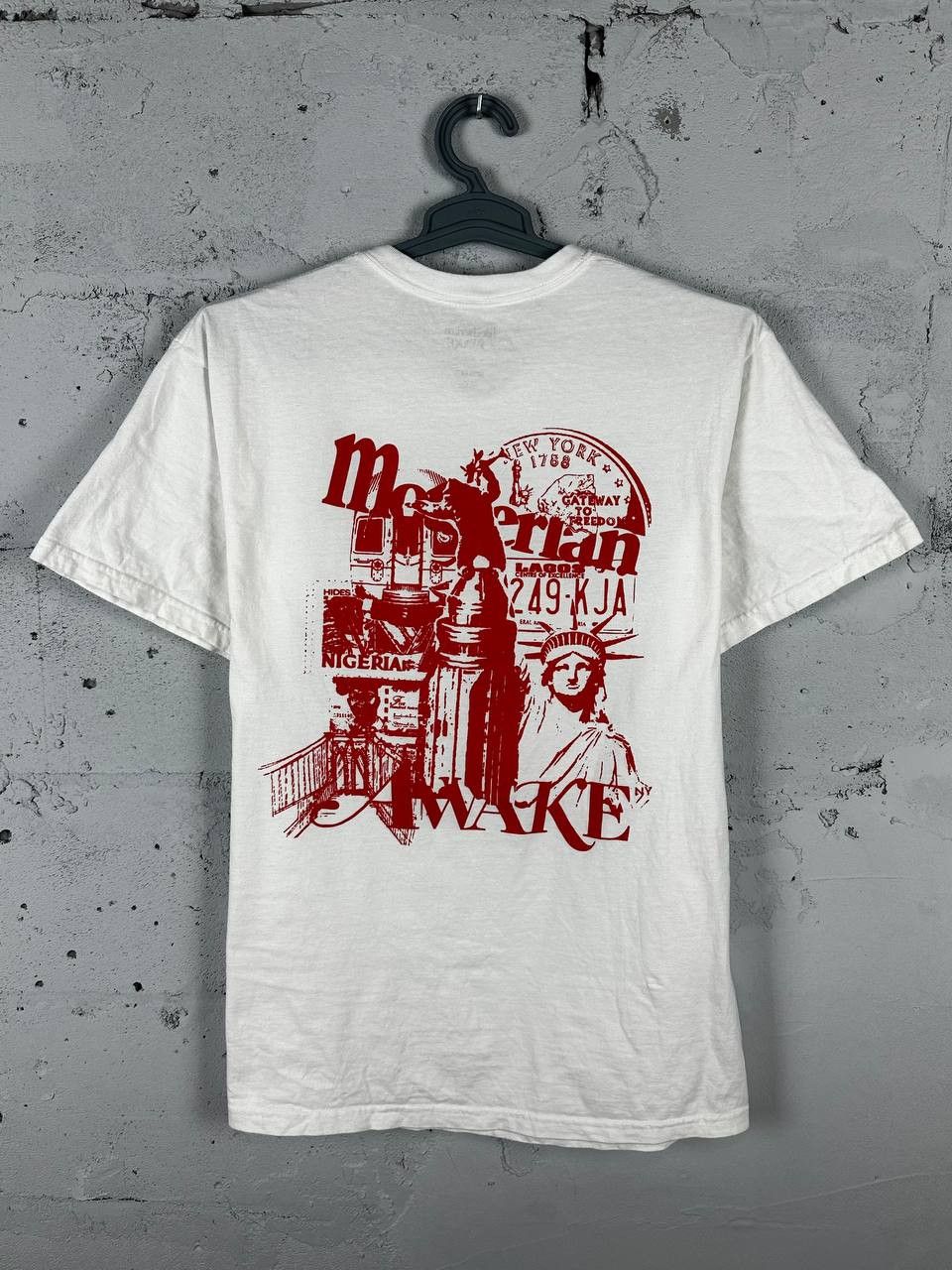 Awake NY Awake Motherlan NY Logo White T-Shirt Size US L / EU 52-54 / 3 - 1 Thumbnail