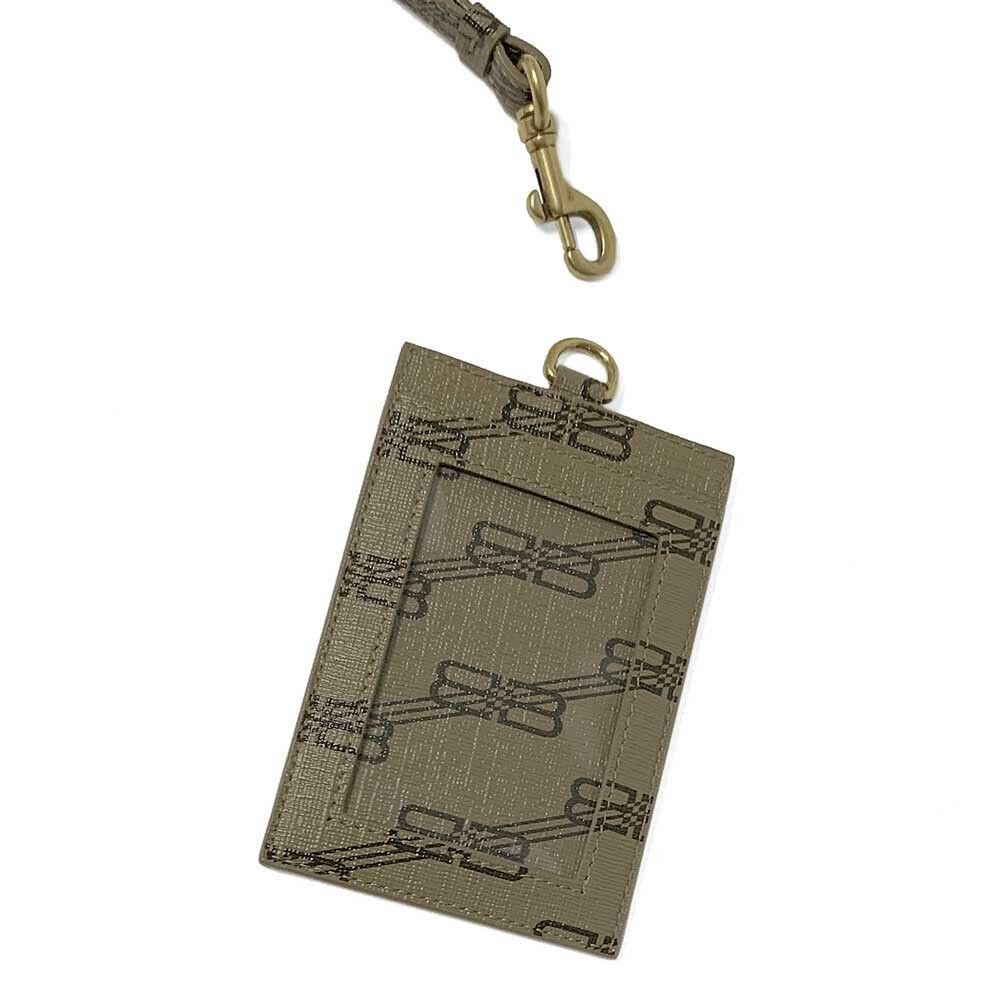 Balenciaga o1la1rc1a1125 Size: OS / Signature Card Badge Holder Beige Size ONE SIZE - 1 Thumbnail