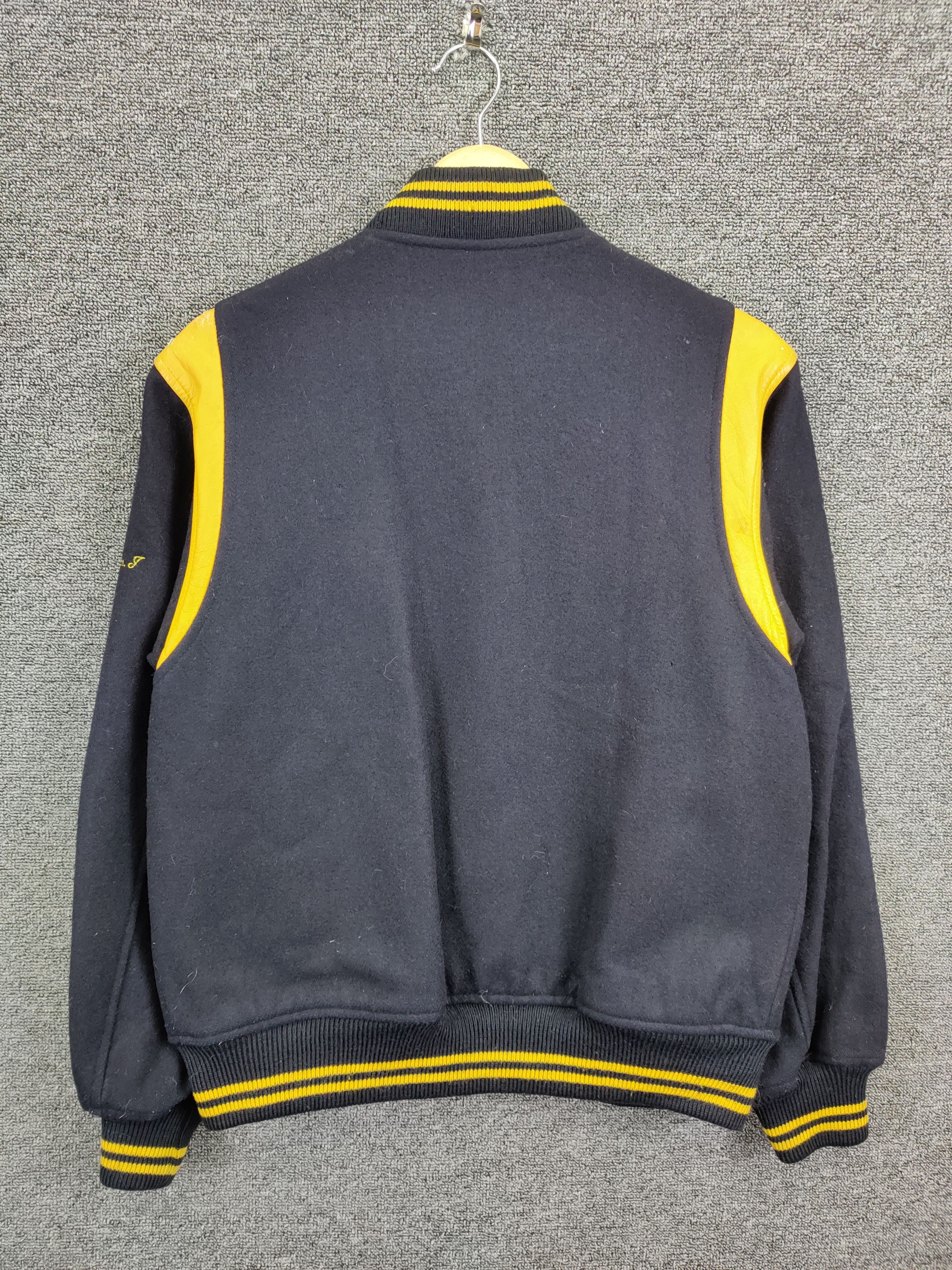 Macbeth Macbeth Embroidery Wool Varsity Leather Jacket Size US M / EU 48-50 / 2 - 6 Thumbnail
