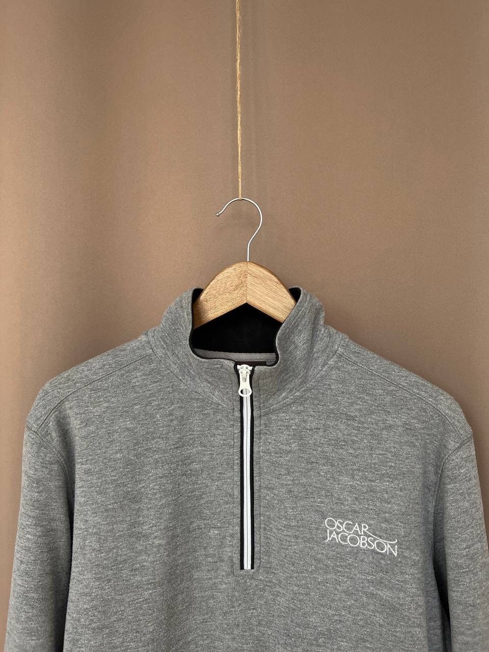 Oscar Jacobson Oscar Jacobson Bradley Tour Half Zip Sweater Size M Size US M / EU 48-50 / 2 - 2 Thumbnail