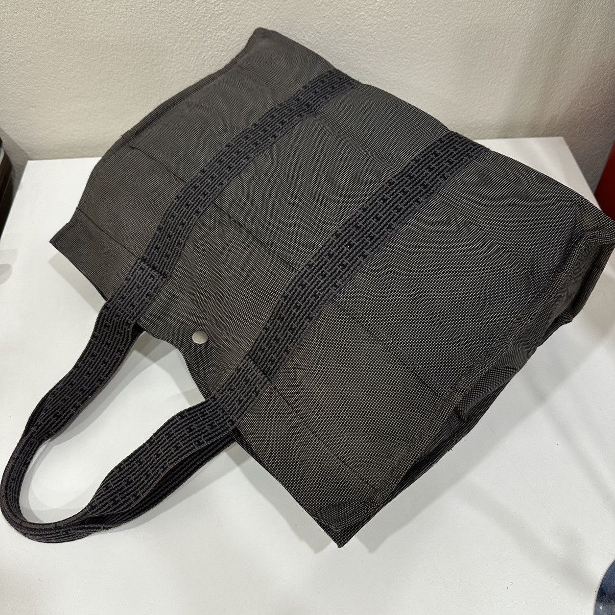 Hermes ‼️LASTDROP‼️ HERMES HER LINE GM CANVAS TOTE BAG Size ONE SIZE - 4 Thumbnail