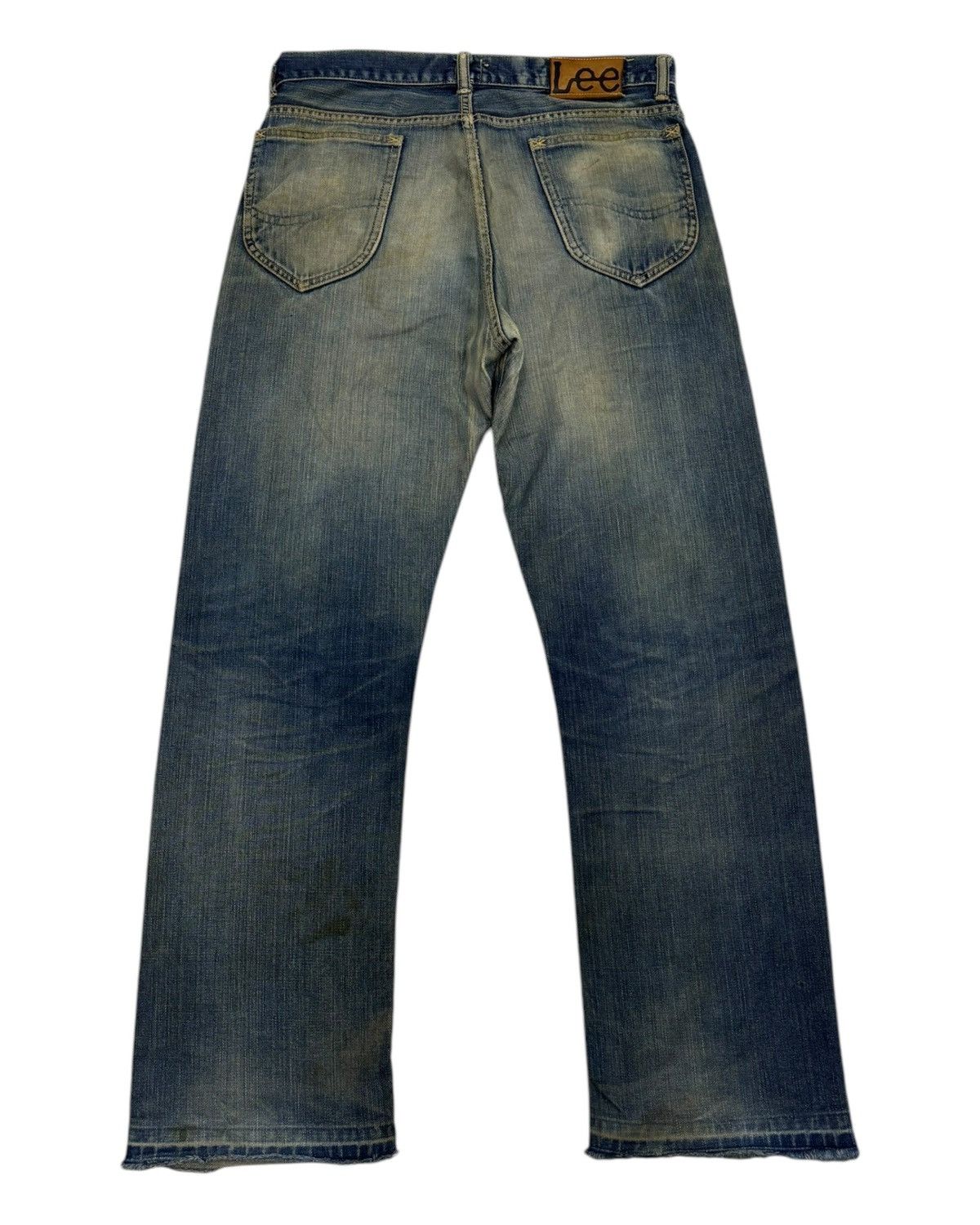 Lee 🔥Vintage Steal🔥Lee Cowboy Selvedge Denim Jeans Distressed Size US 31 - 9 Thumbnail